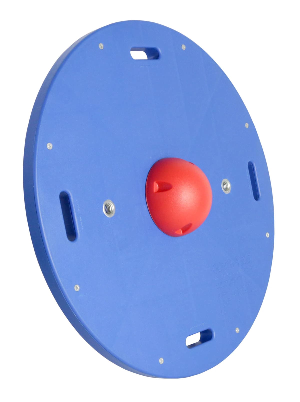 CanDo Balance Board, 16" Diameter, Red Plastic - Board Balance CanDo 16" - Image 1