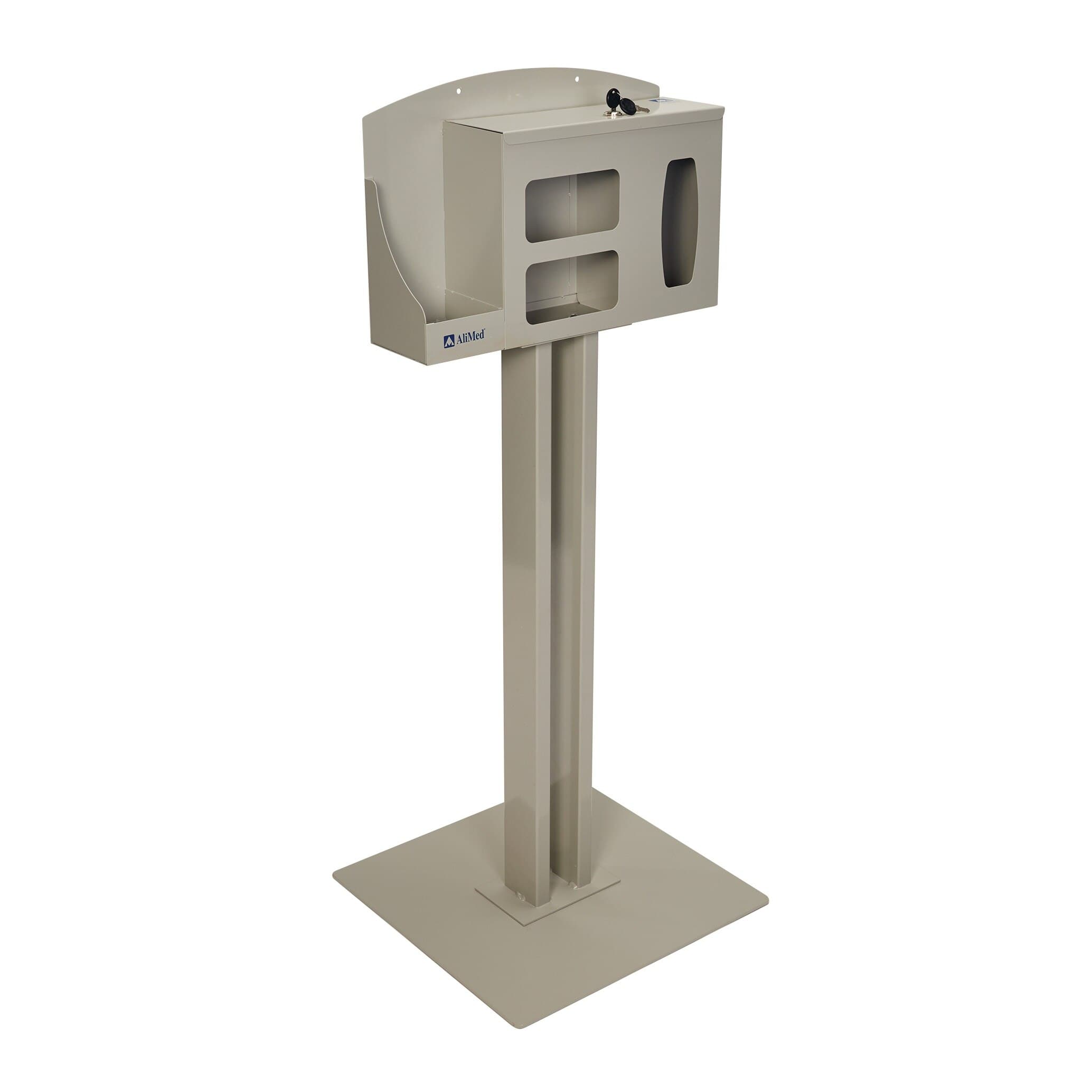 AliMed Infection Prevention Station, Beige Steel thumbnail 3