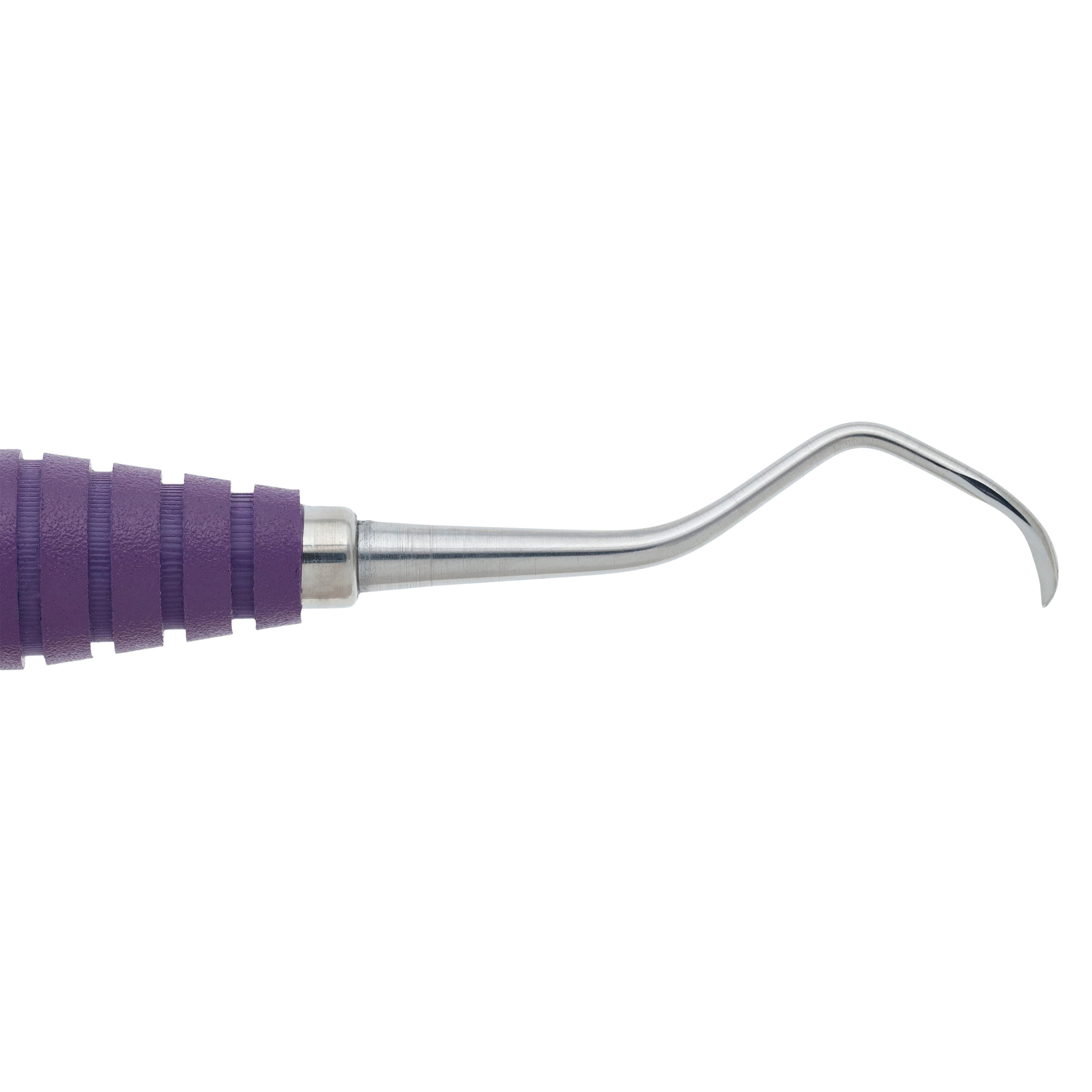 OnPoint Resin Curette McCall 13/14, Double End, #6 Round, Universal, Purple, Adult thumbnail 4