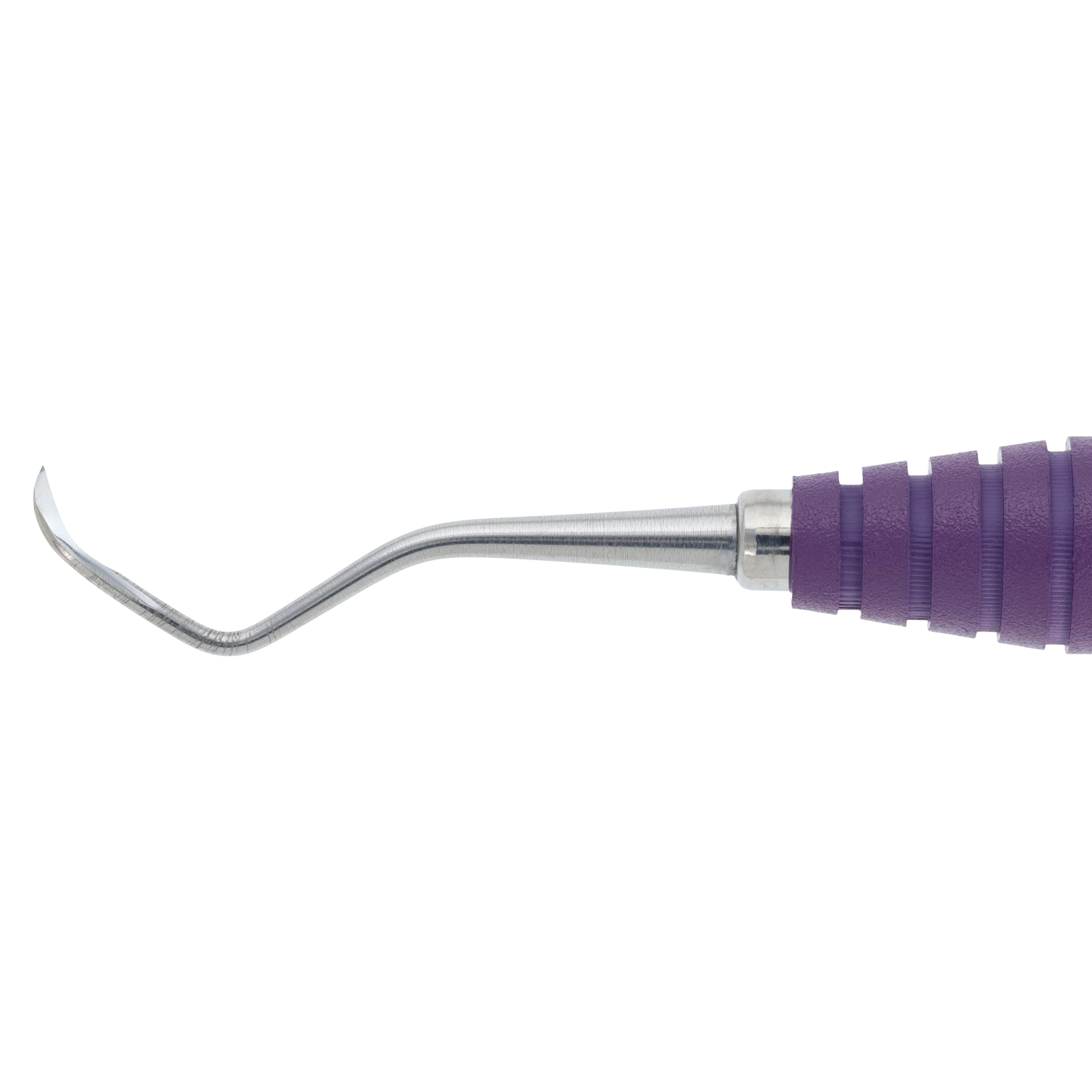 OnPoint Resin Curette 13S-14S, Double End, McCall, #6 Round, Purple, Adult thumbnail 3