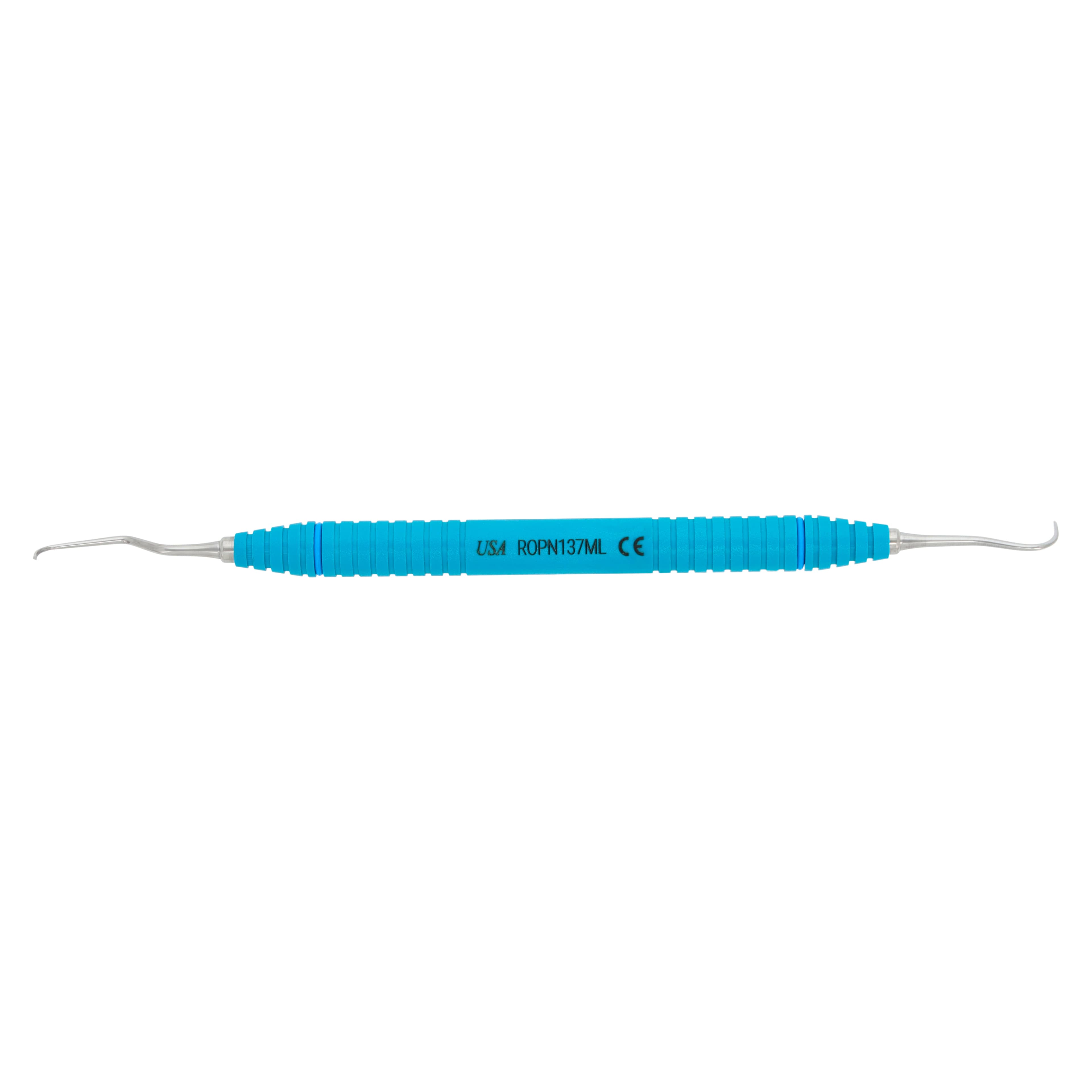 OnPoint Resin Scaler N137 Mini, Double End, #6 Handle, Anterior, Blue, Each thumbnail 5