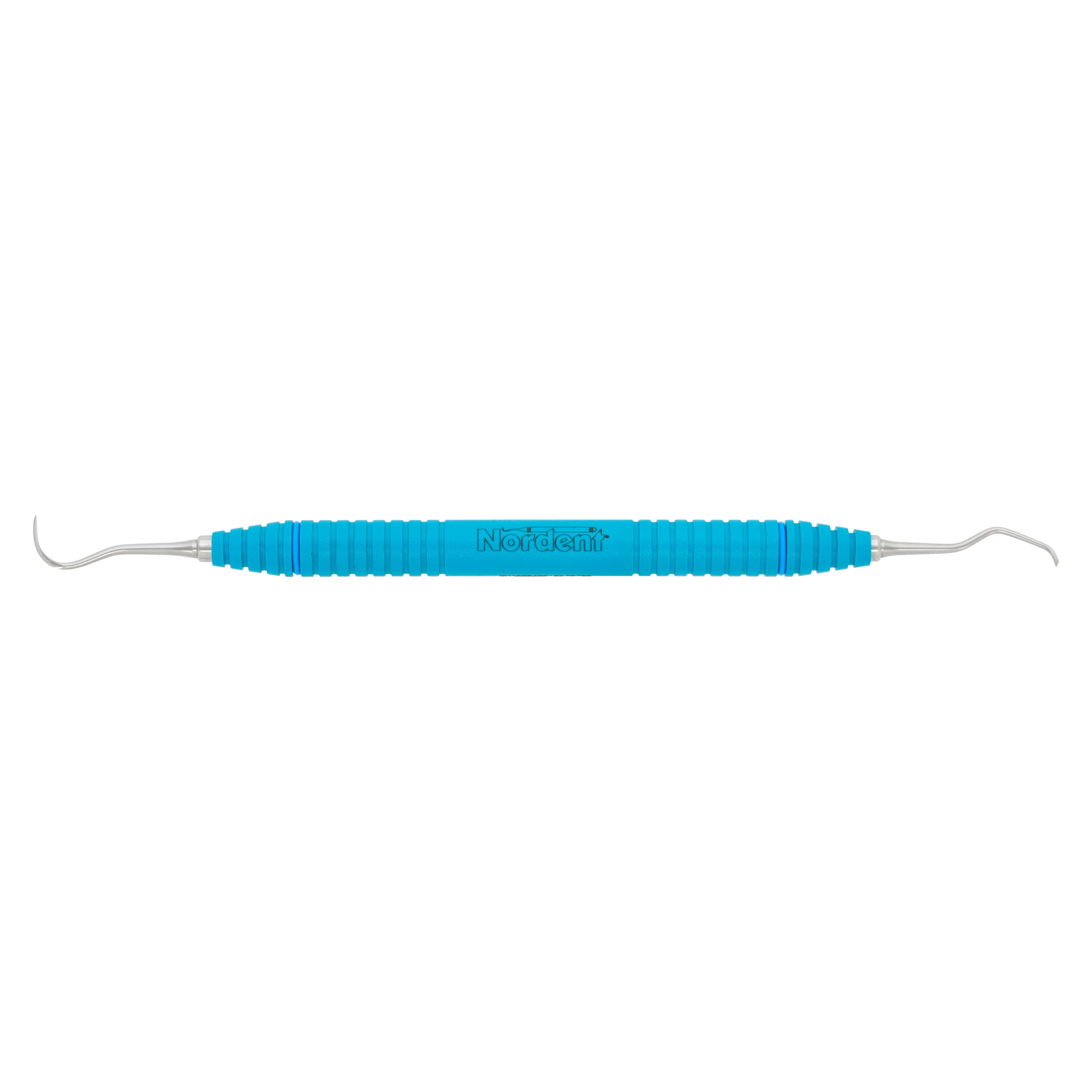 OnPoint Resin Scaler H5-Contra, Double End Sickle/Hoe, #6 Handle, Adult, Blue, Each - OnPoint Resin Scaler H5-Contra - Image 1