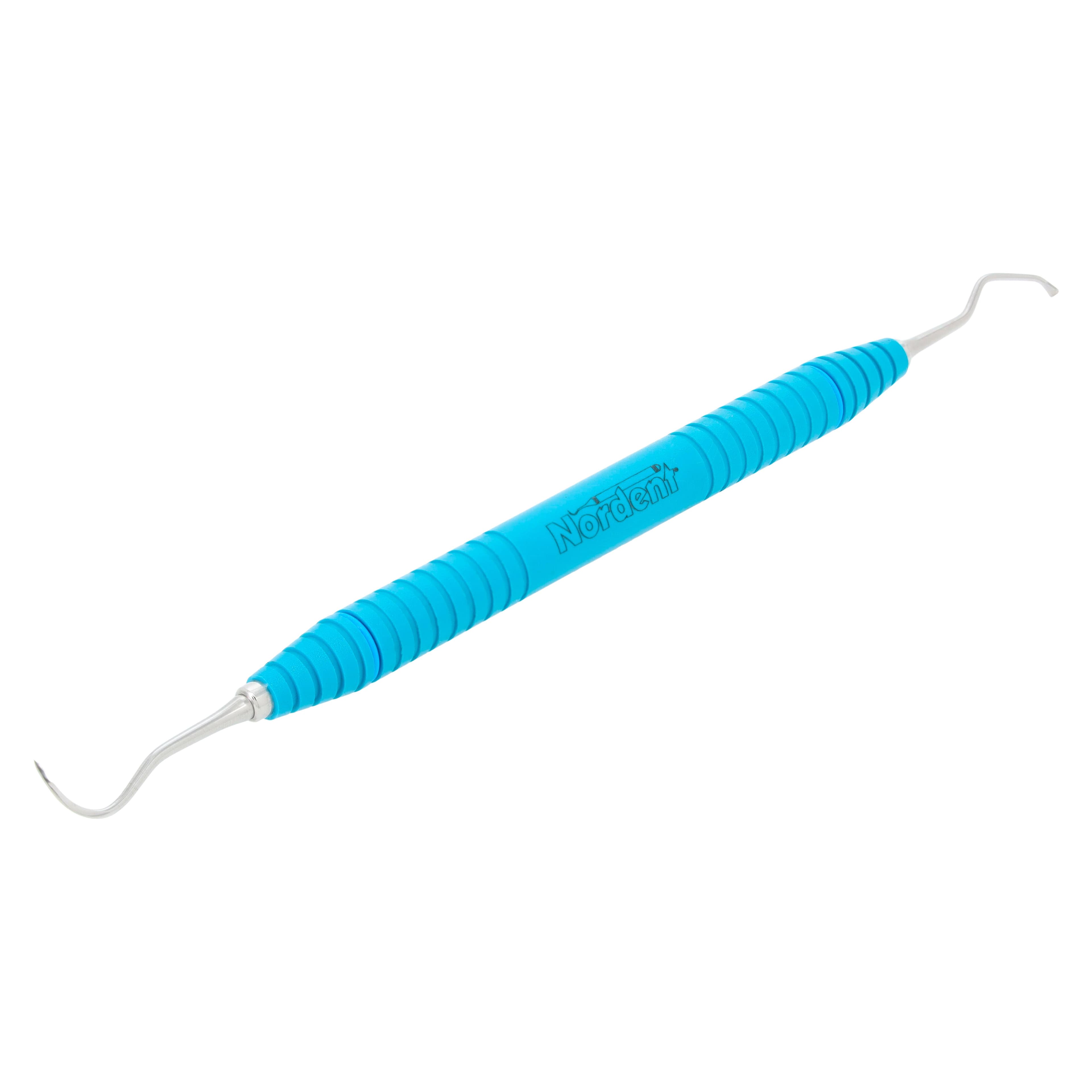 OnPoint Resin Scaler H5-Contra, Double End Sickle/Hoe, #6 Handle, Adult, Blue, Each thumbnail 2