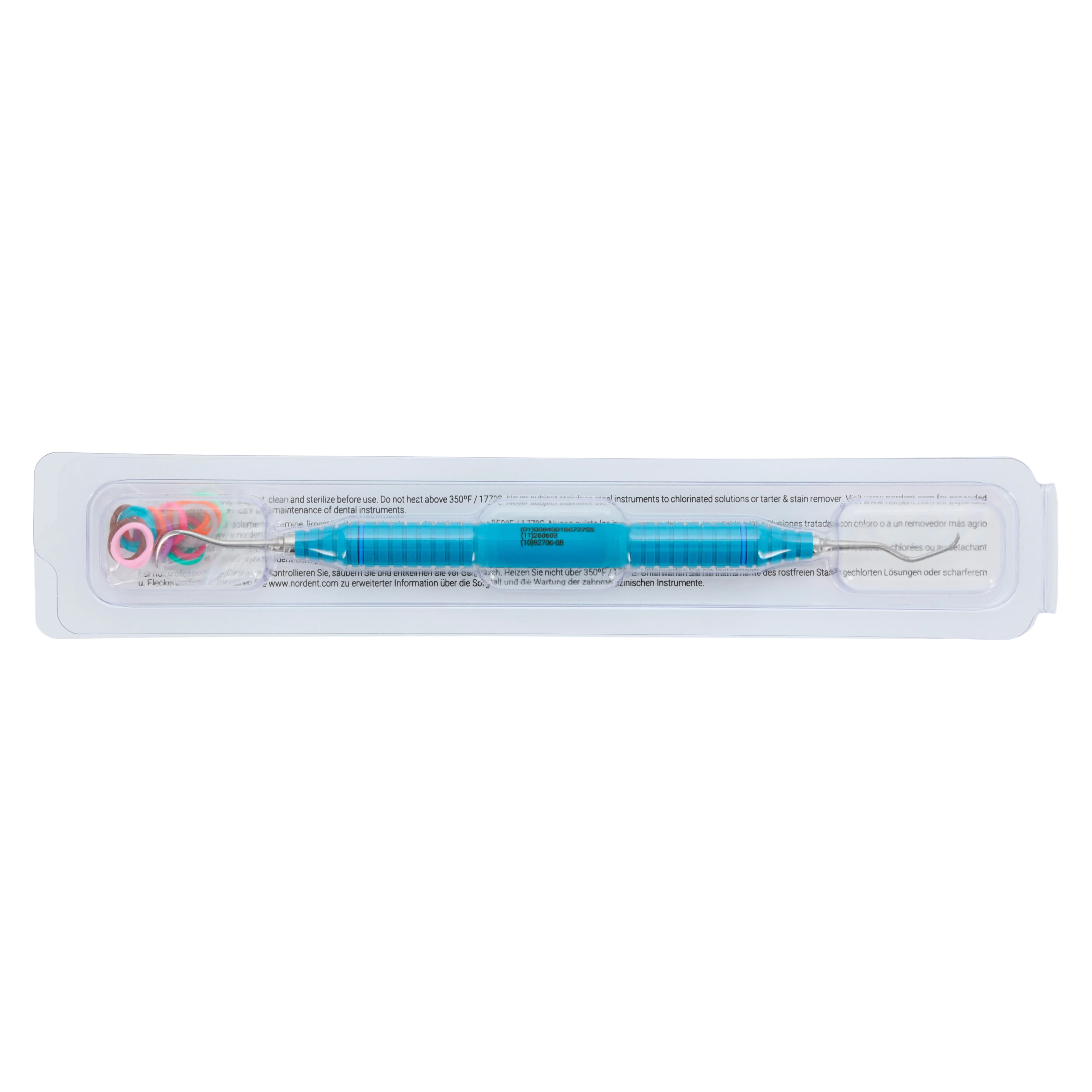 OnPoint Resin Scaler H5-Contra, Double End Sickle/Hoe, #6 Handle, Adult, Blue, Each thumbnail 8