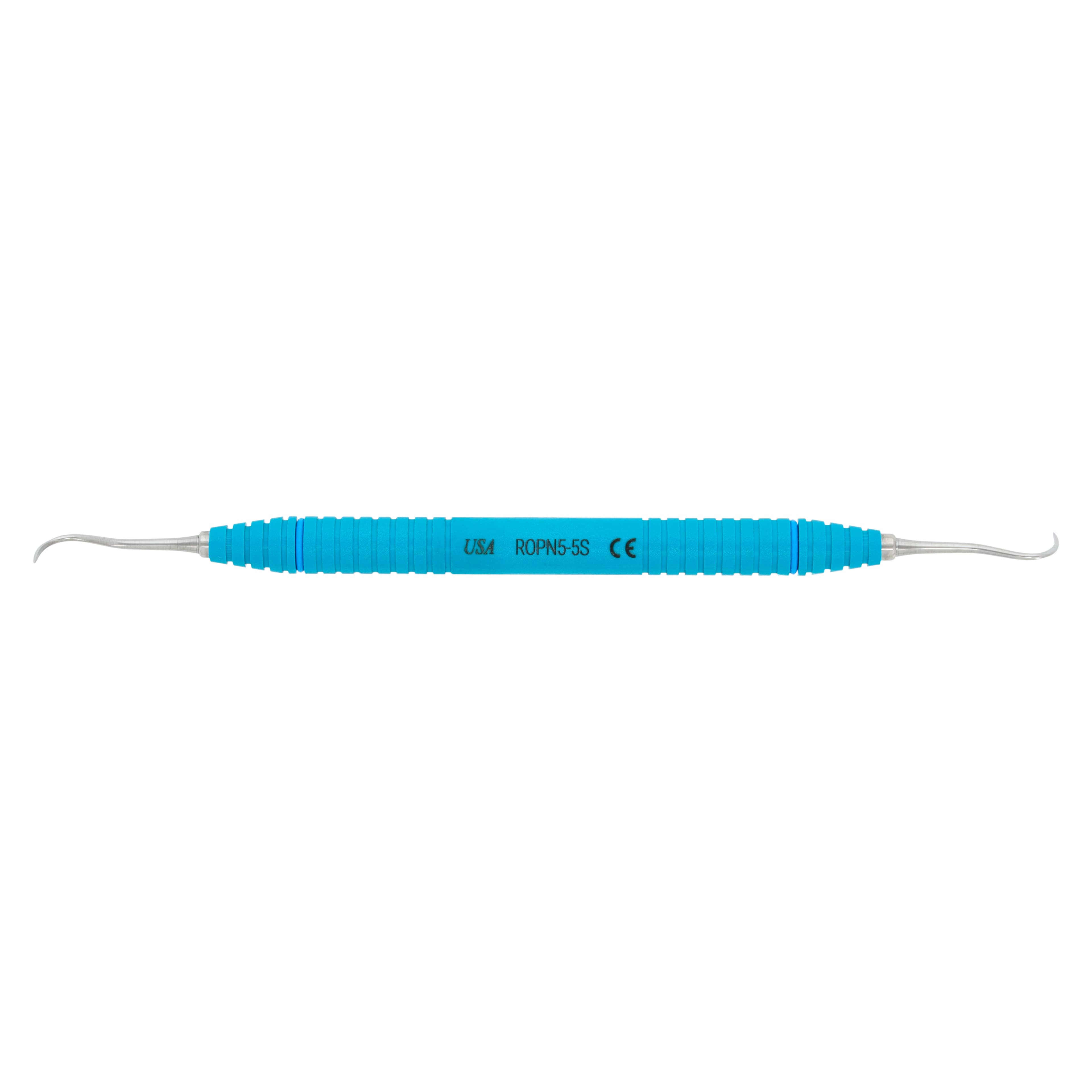 OnPoint Resin Scaler H5-H5S, Double End Sickle Scaler, #6 Handle, Anterior, Adult, Blue, Each thumbnail 5