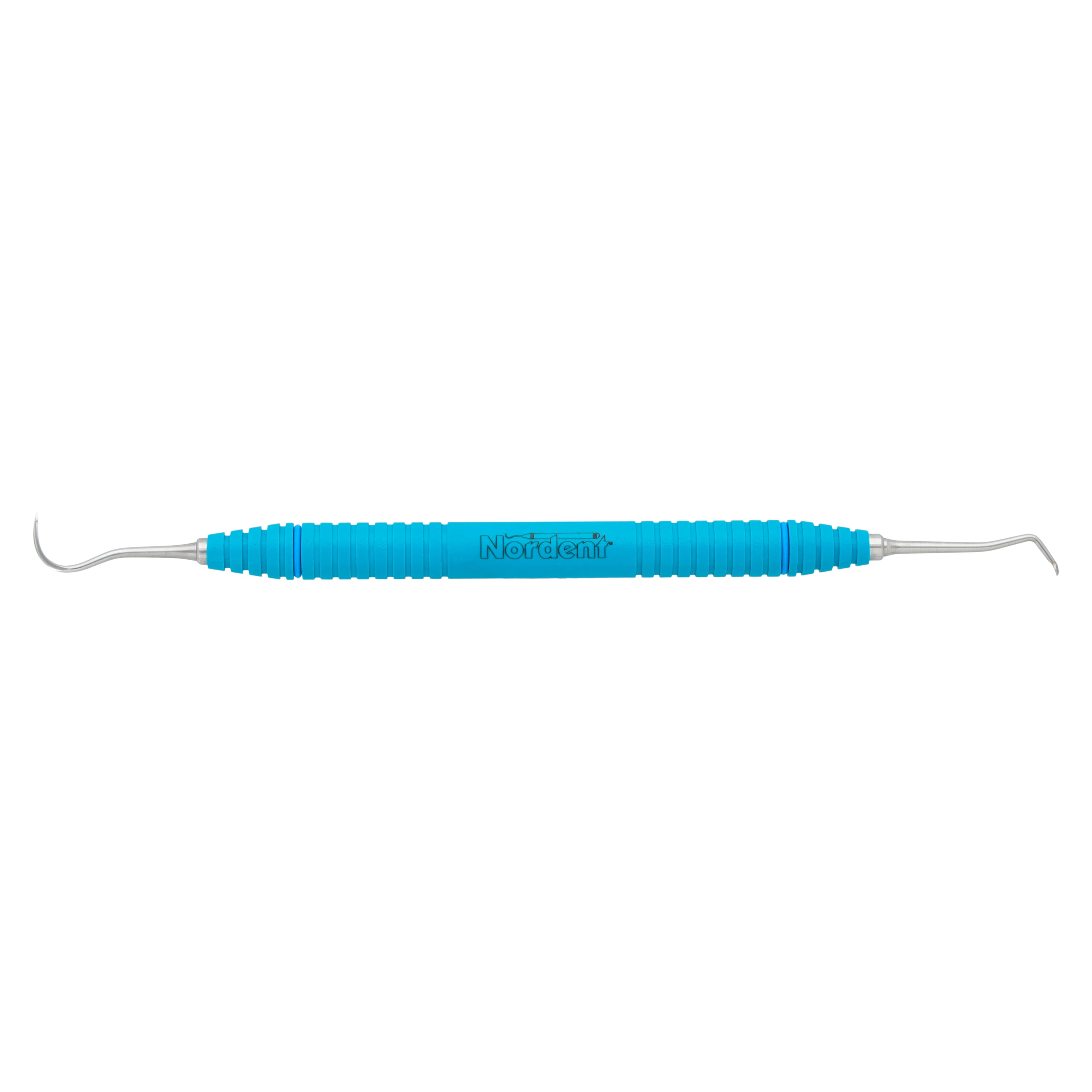 OnPoint Resin Scaler N5-Contra, Double End Sickle/Spoon, #6 Handle, Anterior, Blue, Each - OnPoint Resin Scaler N5-Contra - Image 1