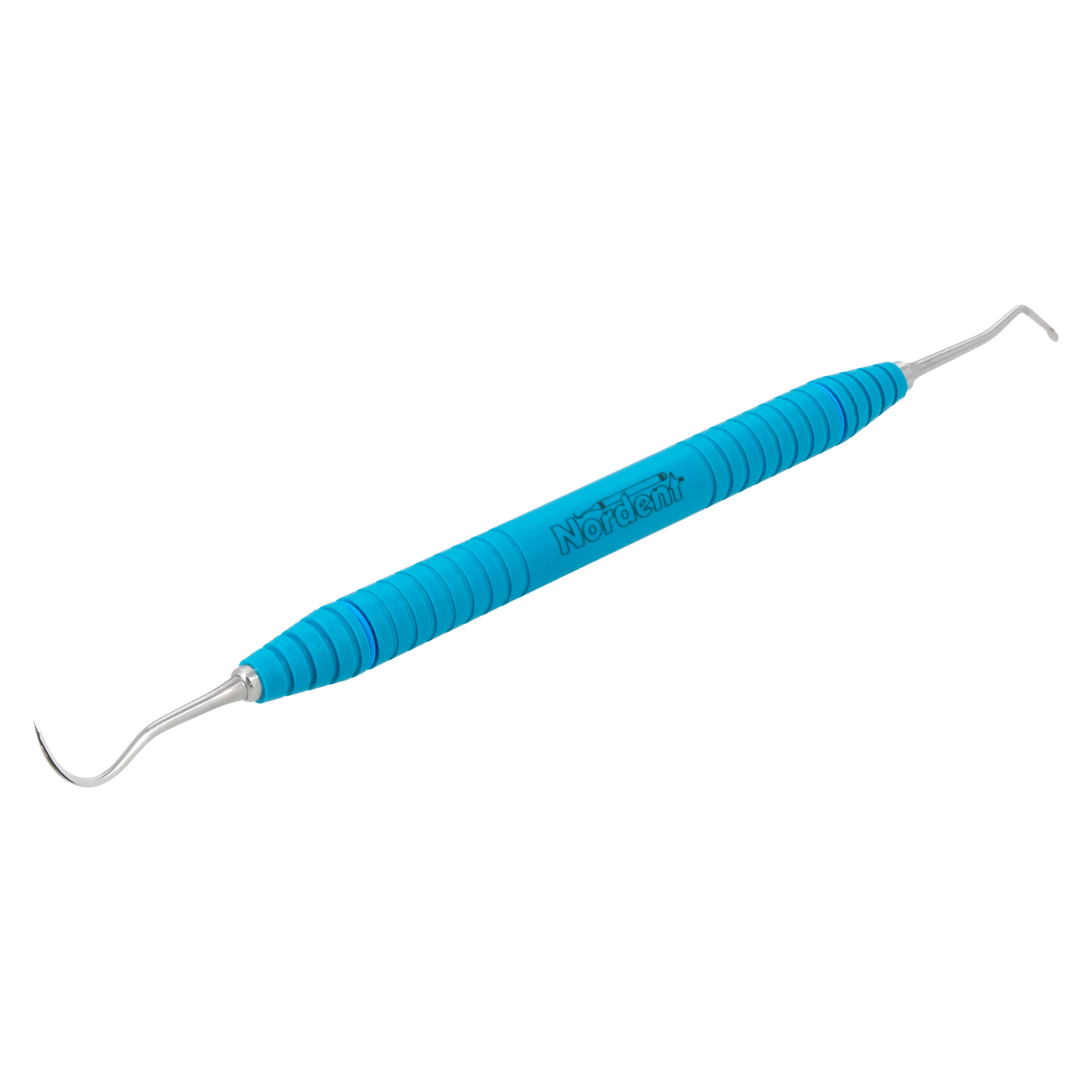 OnPoint Resin Scaler N5-Contra, Double End Sickle/Spoon, #6 Handle, Anterior, Blue, Each thumbnail 2