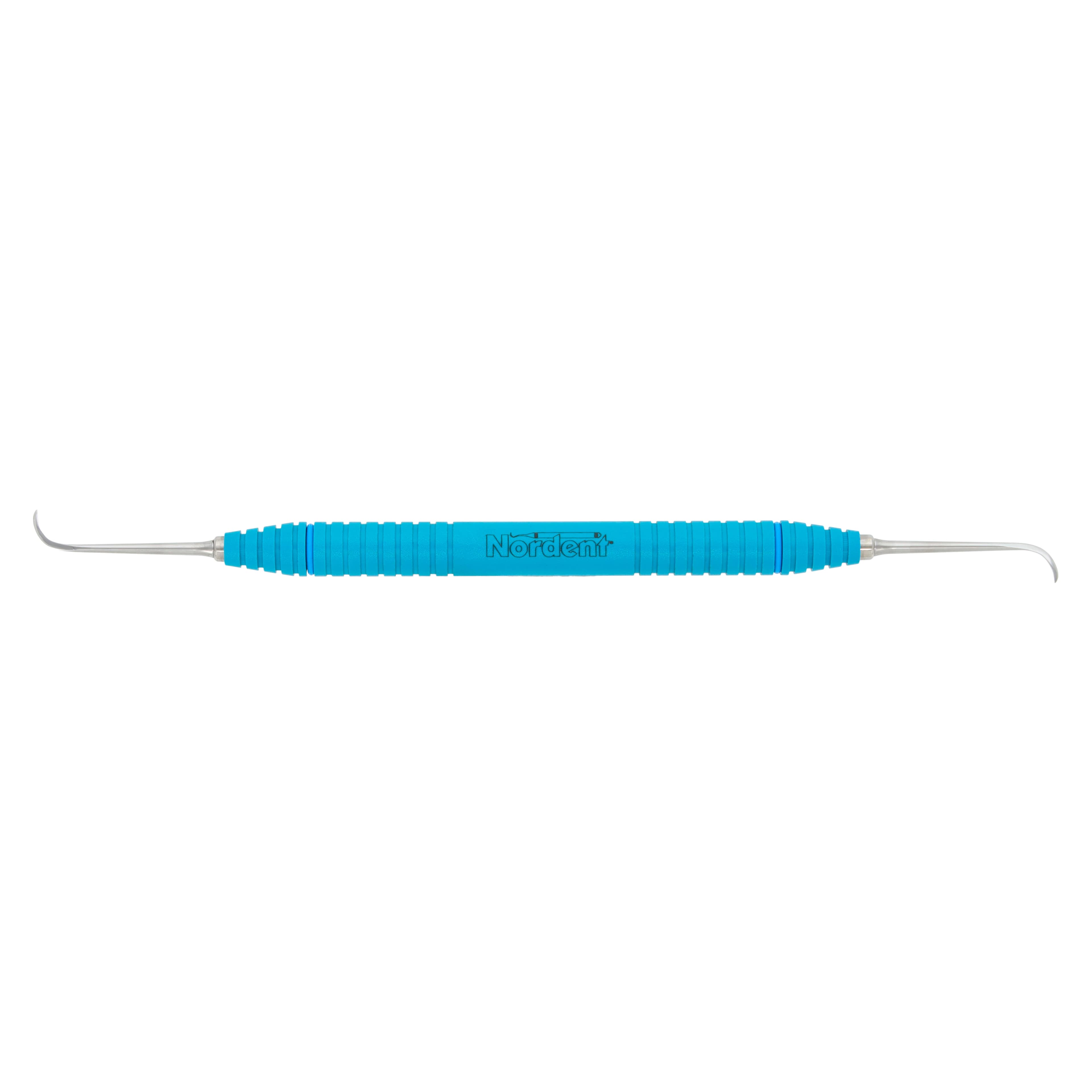OnPoint Resin Scaler Nebraska 128/128, Double End Sickle Scaler, #6 Handle, Anterior, Blue, Each - OnPoint Resin Scaler Nebr 128 - Image 1