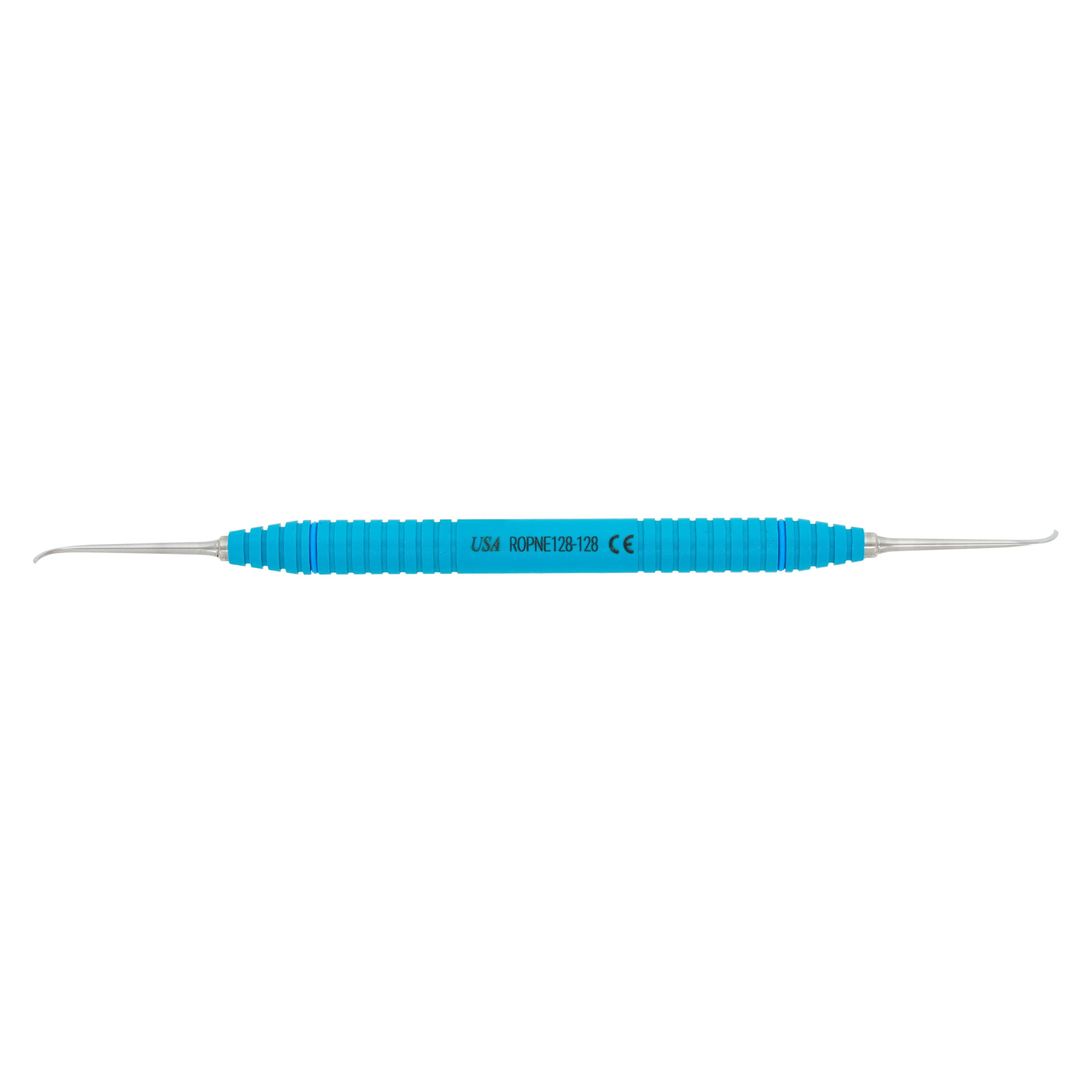 OnPoint Resin Scaler Nebraska 128/128, Double End Sickle Scaler, #6 Handle, Anterior, Blue, Each thumbnail 5