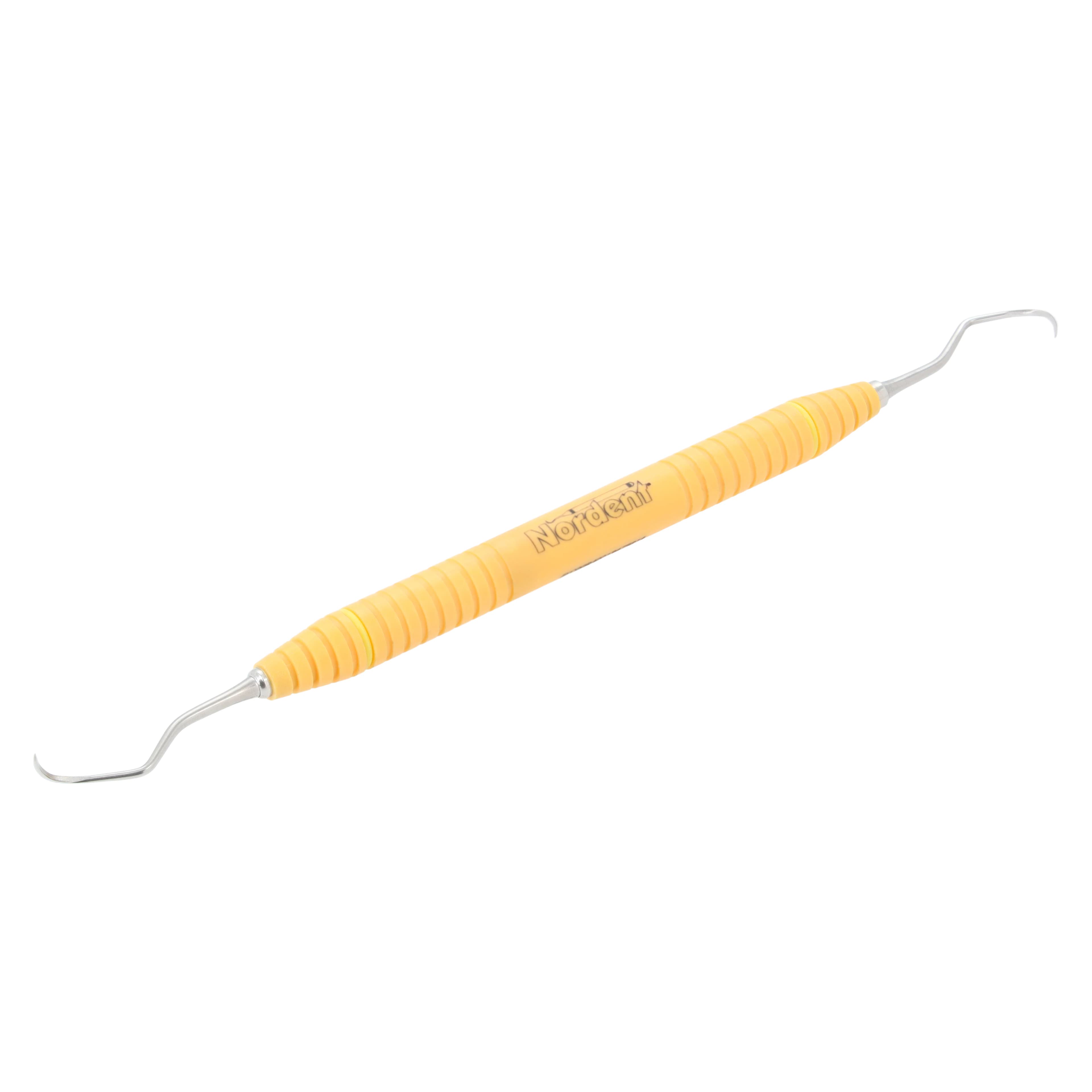 OnPoint Resin Scaler Sickle 204, Double End, #6 Handle, Posterior, Orange, Each thumbnail 2