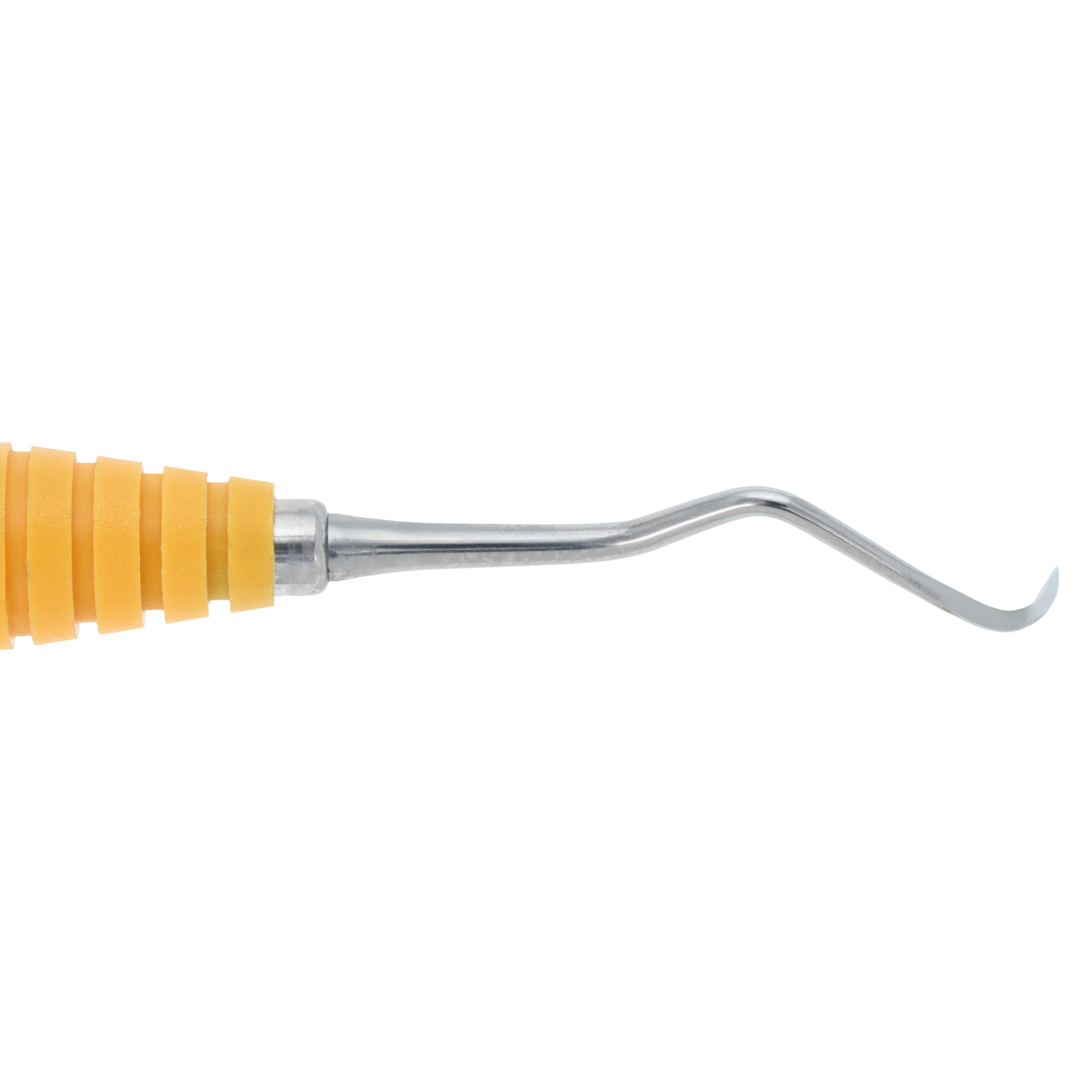 OnPoint Resin Scaler Sickle 204, Double End, #6 Handle, Posterior, Orange, Each thumbnail 4
