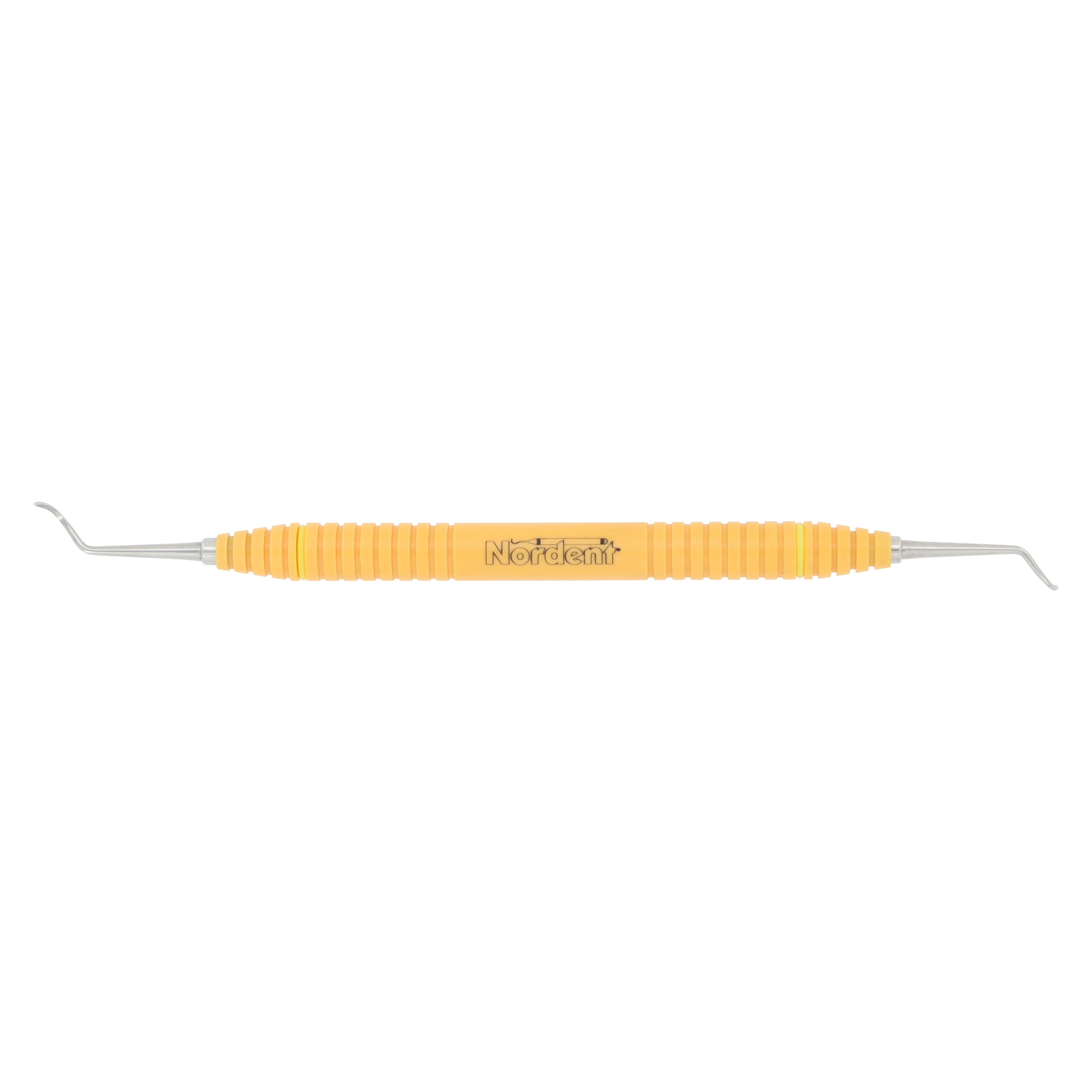 OnPoint Resin Scaler Sickle #2, Double End, #6 Handle, Posterior, Orange, Each - OnPoint Resin Scaler Sickle #2 - Image 1