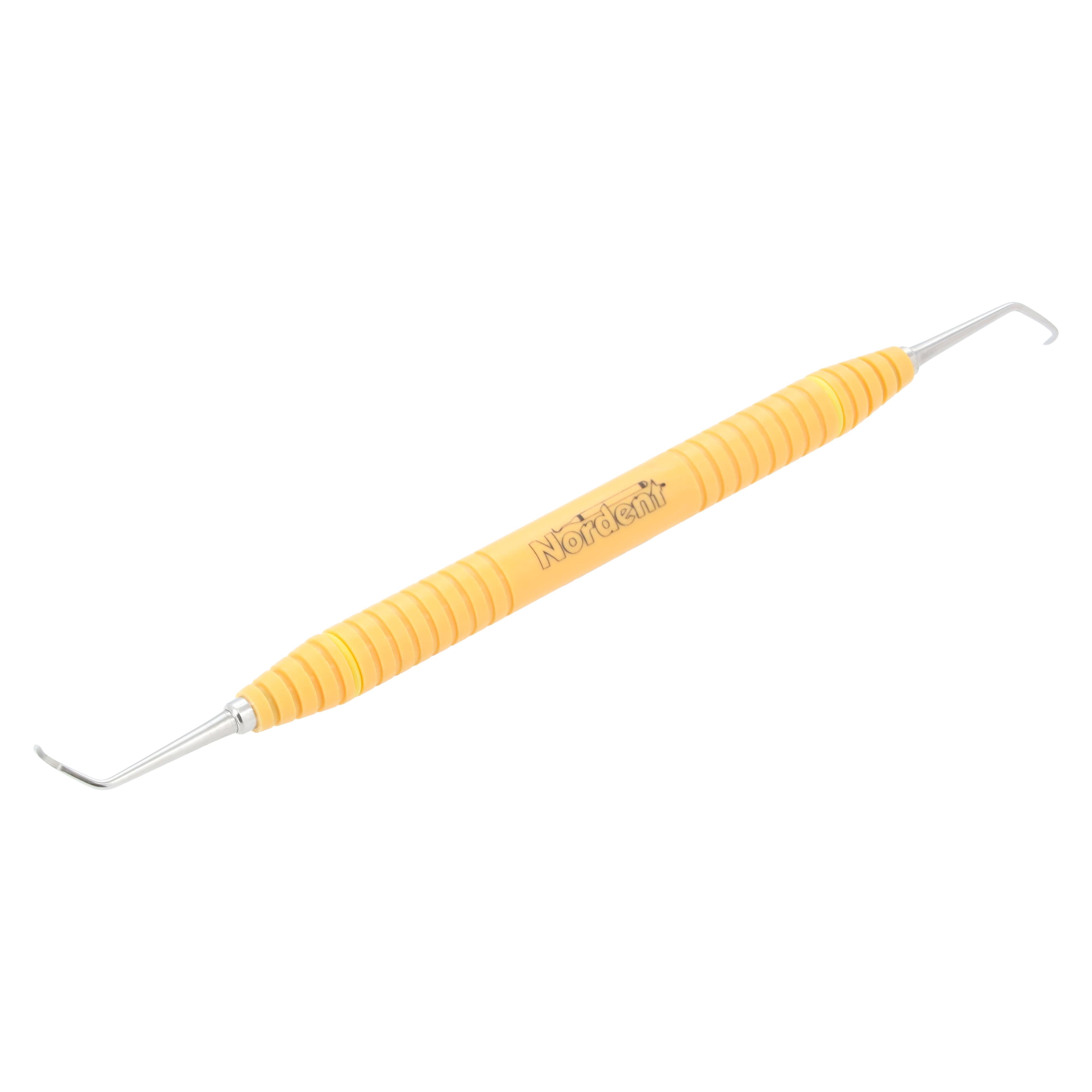 OnPoint Resin Scaler Sickle #2, Double End, #6 Handle, Posterior, Orange, Each thumbnail 2