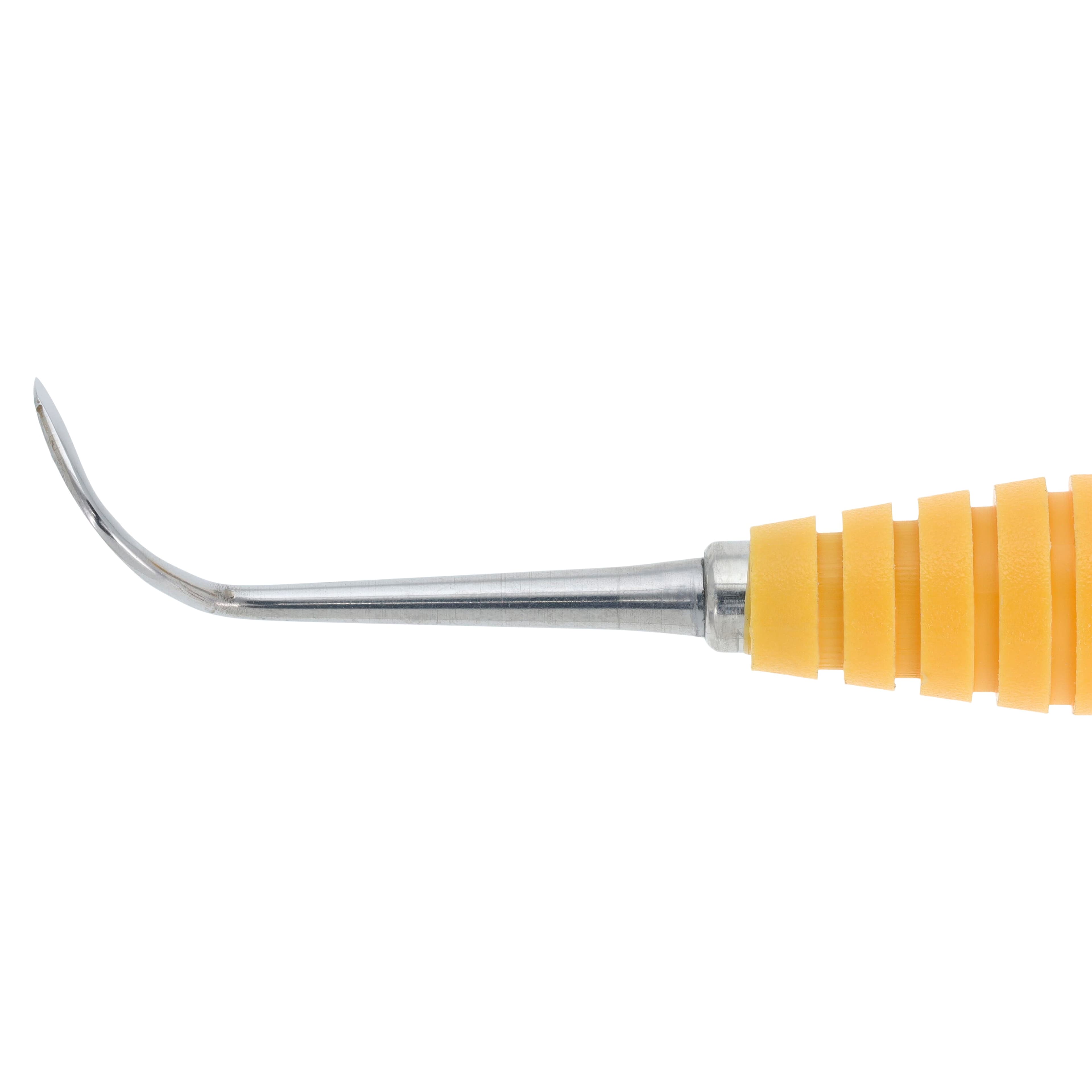 OnPoint Resin Scaler Sickle #2, Double End, #6 Handle, Posterior, Orange, Each thumbnail 3