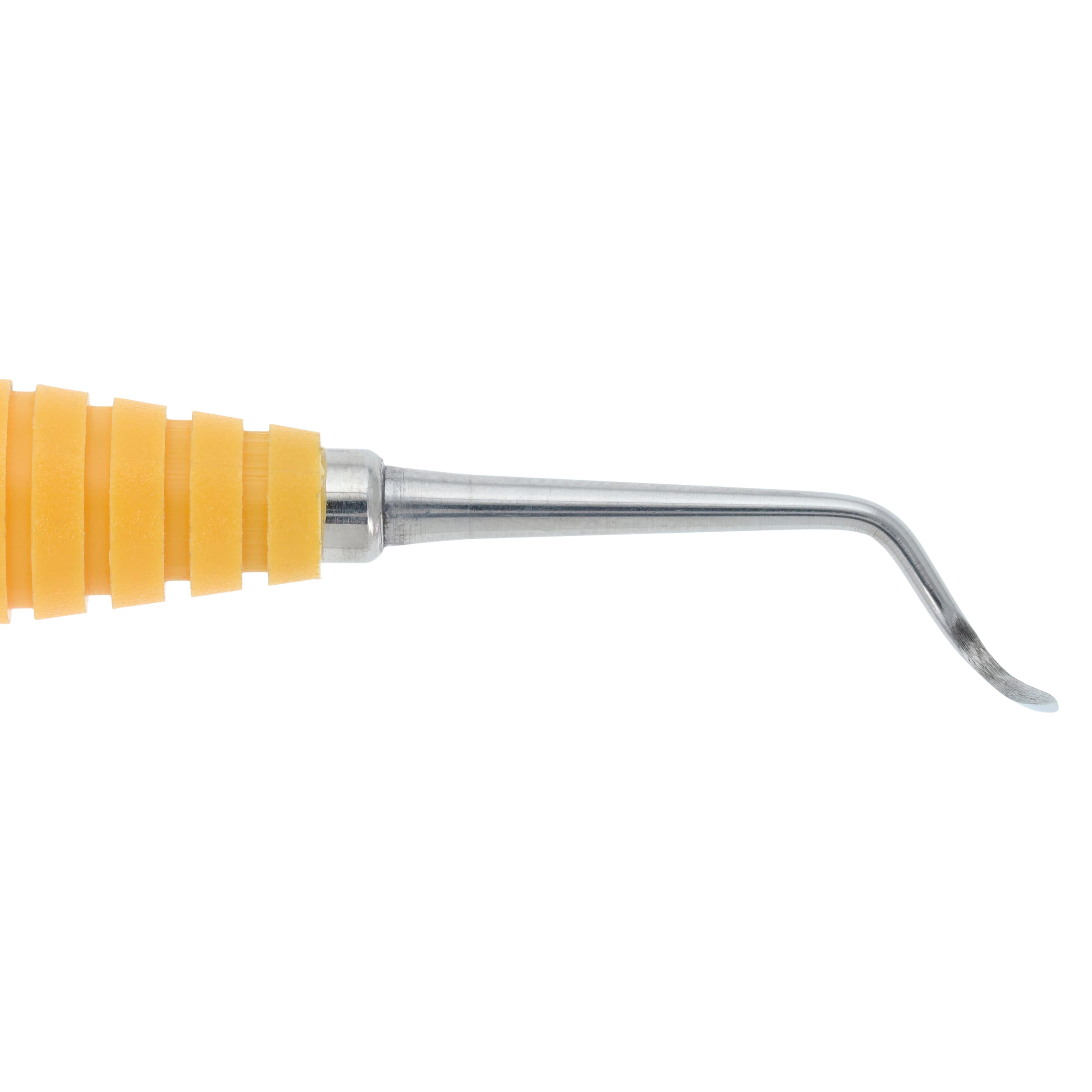 OnPoint Resin Scaler Sickle #2, Double End, #6 Handle, Posterior, Orange, Each thumbnail 4