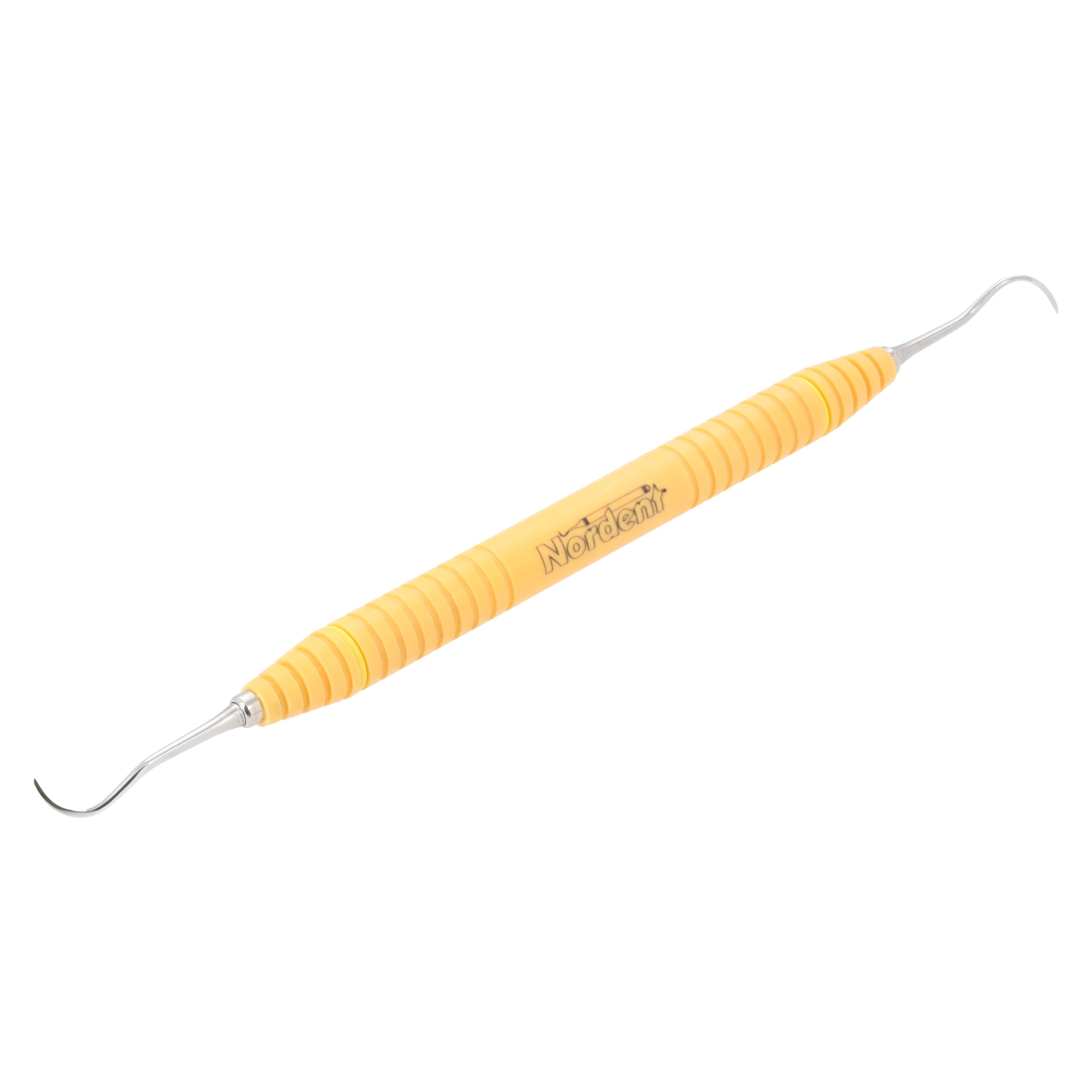 OnPoint Resin Scaler UniOff #4, Offset Sickle, Double End, #6 Handle, Adult, Orange thumbnail 2