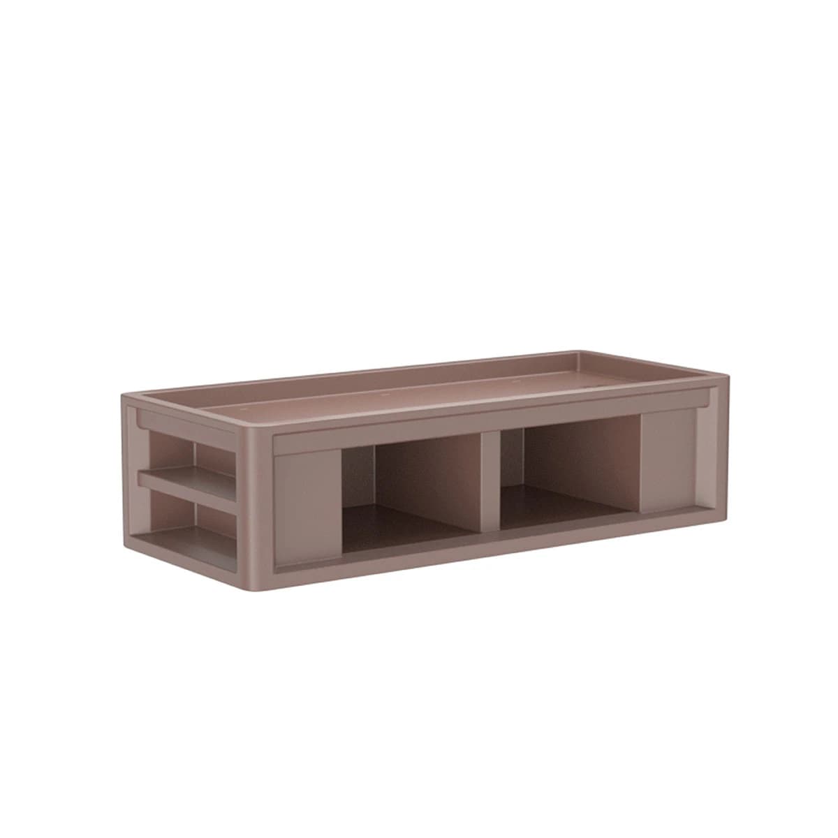 Cortech Endurance 1.0 Platform Bed, Polyethylene, Brown, 81"L x 21"W x 35"H - Endurance 1.0 Bed 81x21x35" - Image 1