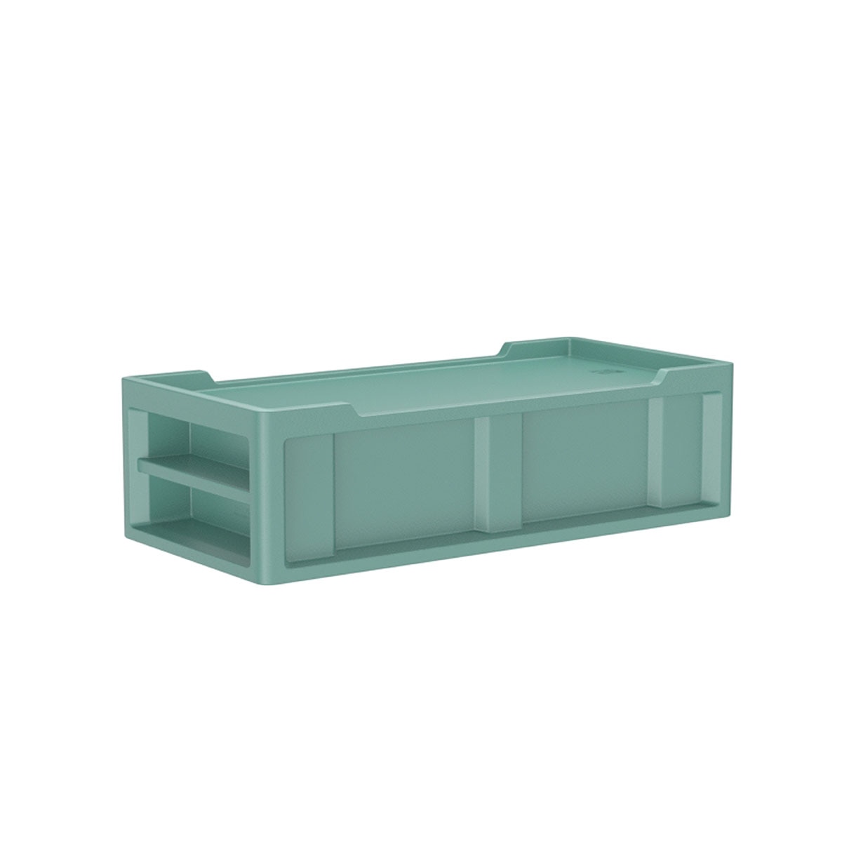 Cortech Endurance 2.0 Platform Bed, Polyethylene, Aqua, 86" x 24" x 42" - Endurance 2.0 Bed 86x24x42" - Image 1