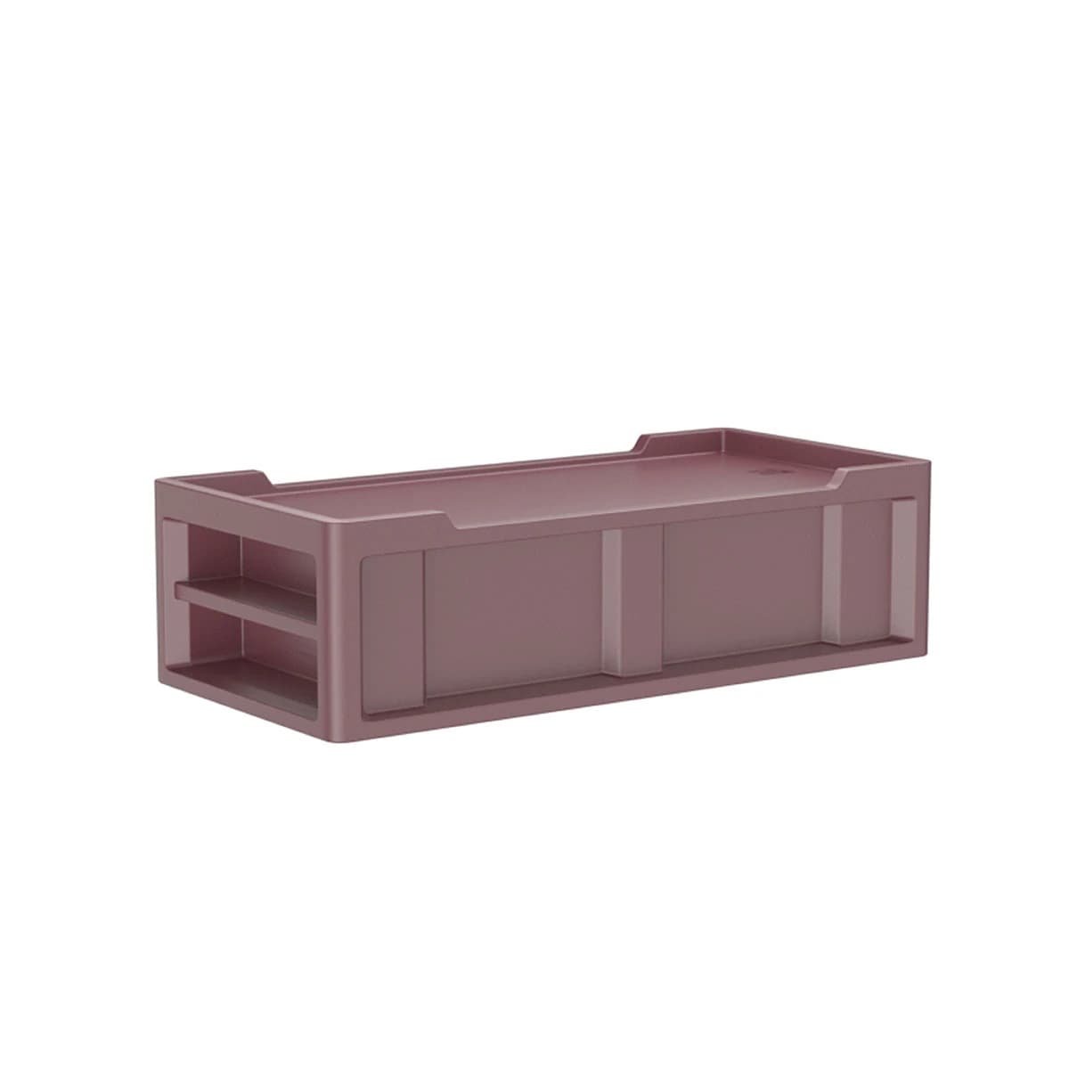 Cortech Endurance 2.0 Platform Bed, 86" x 24" x 42", Polyethylene, Burgundy - Endurance 2.0 Bed 86x24x42" - Image 1
