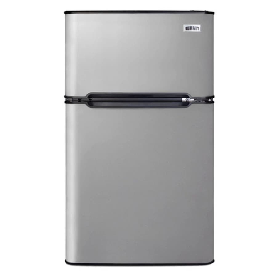Summit Breakroom Fridge/Freezer, 3.2 Cu Ft, 2 Doors, 19" Wide - 19" Wide 2-Door Fridge/Freezer - Image 1