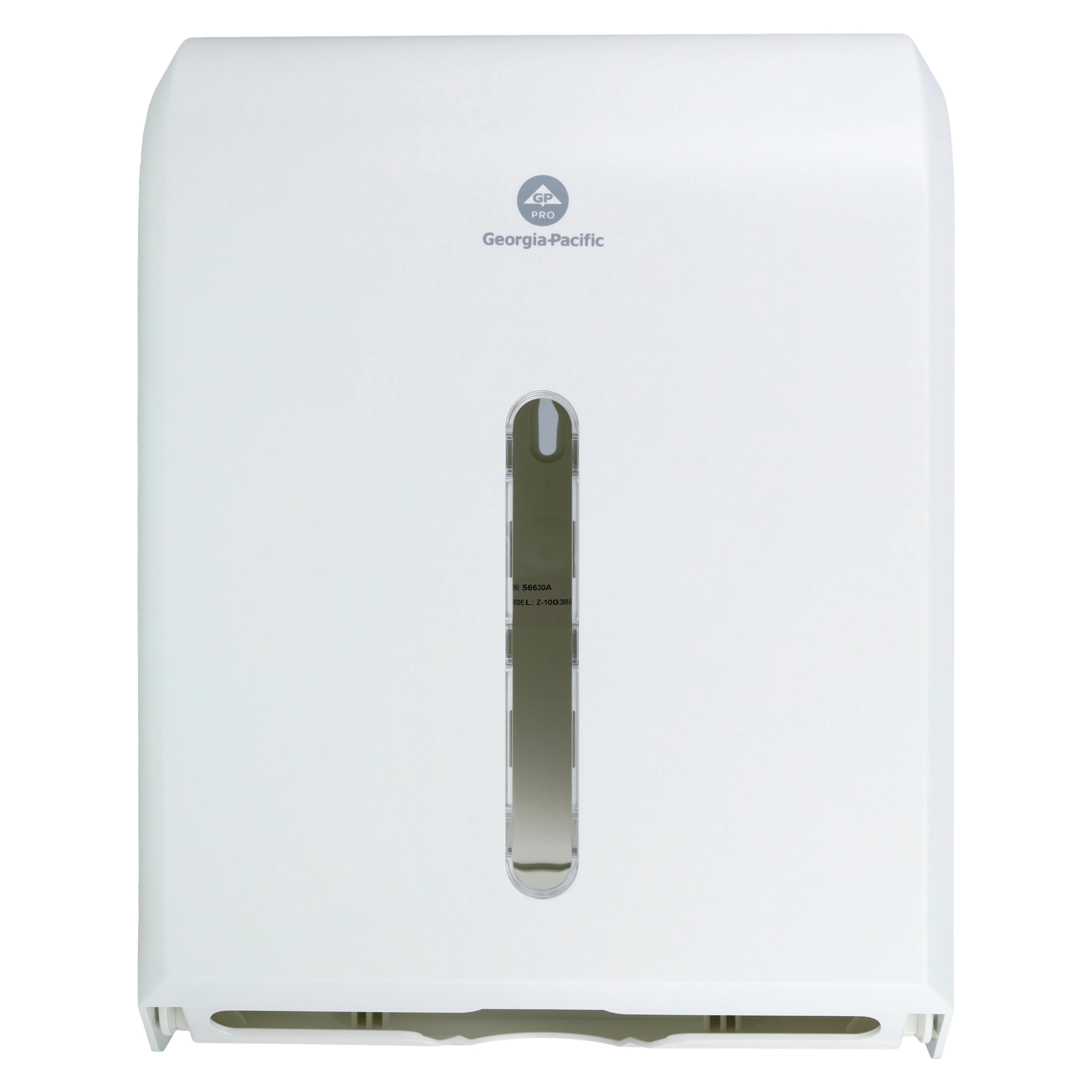 Georgia Pacific Dispenser Towel C-fold/Multi, White Plastic, Wall Mount, Key-Lock Design, 11.1 x 5.5 x 14.4 in thumbnail 3