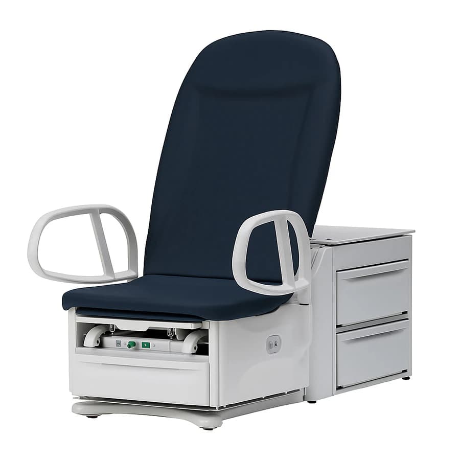 Brewer Access6001 H/L Plus 17" ADA Compliant High-Low Exam Table, 450 lb Capacity - Access6001 H/L Pls 17"ADA Comp - Image 1