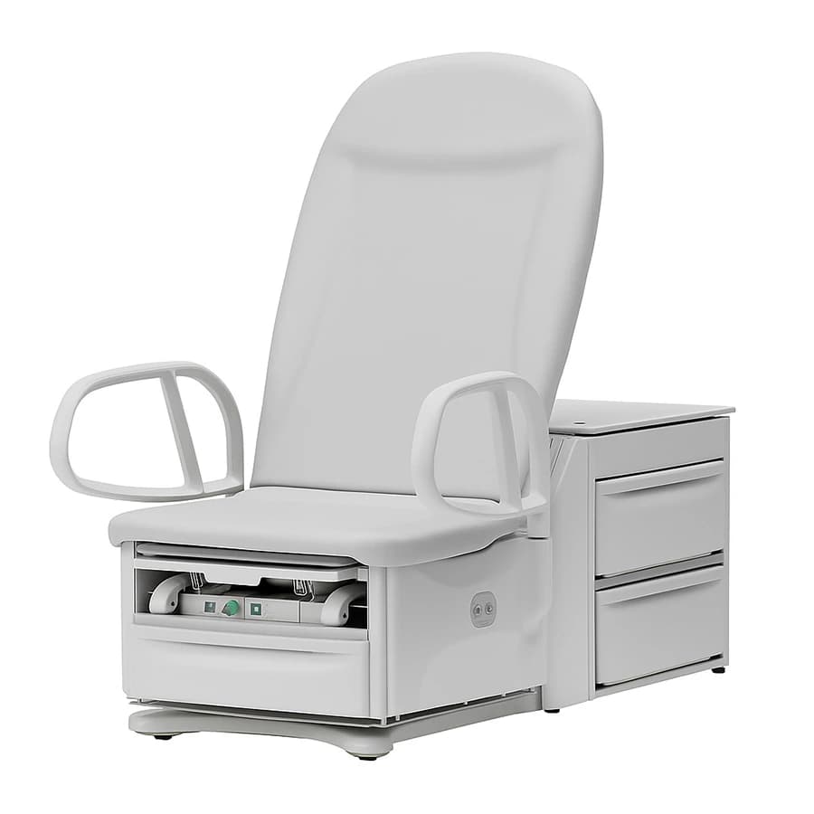 Brewer Access6001 H/L Plus 17" ADA Compliant High-Low Exam Table, 450 lb Capacity - Access6001 H/L Pls 17"ADA Comp - Image 1