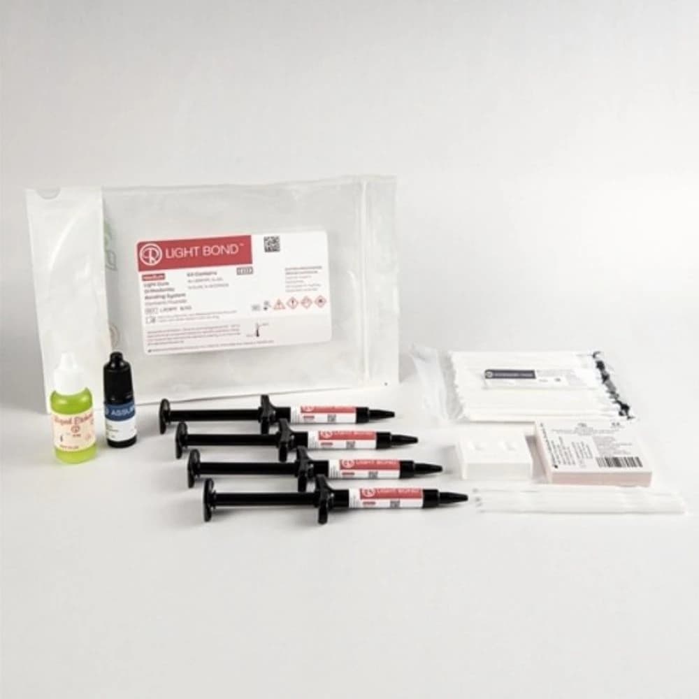 Light Bond Adhesive Medium Viscosity Paste Bracket Adhesive Light Cure Syringe Kit - Light Bond Adhesive Medium Ki - Image 1