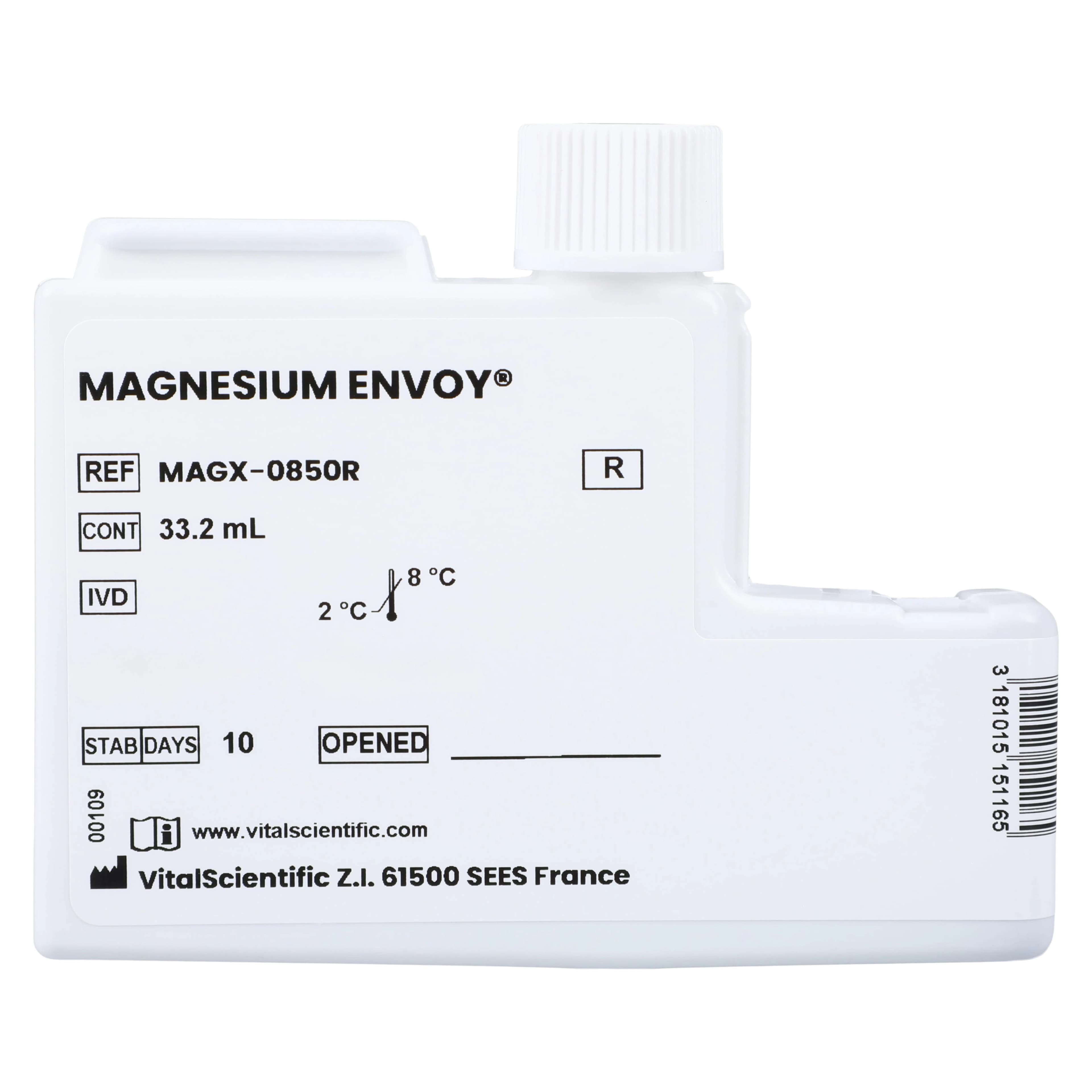 ENVOY MAGNESIUM REAGENT KIT, 8x45mL, 800 Count, 01KT0J09RH5GVXZHKH6A815FMP thumbnail 2