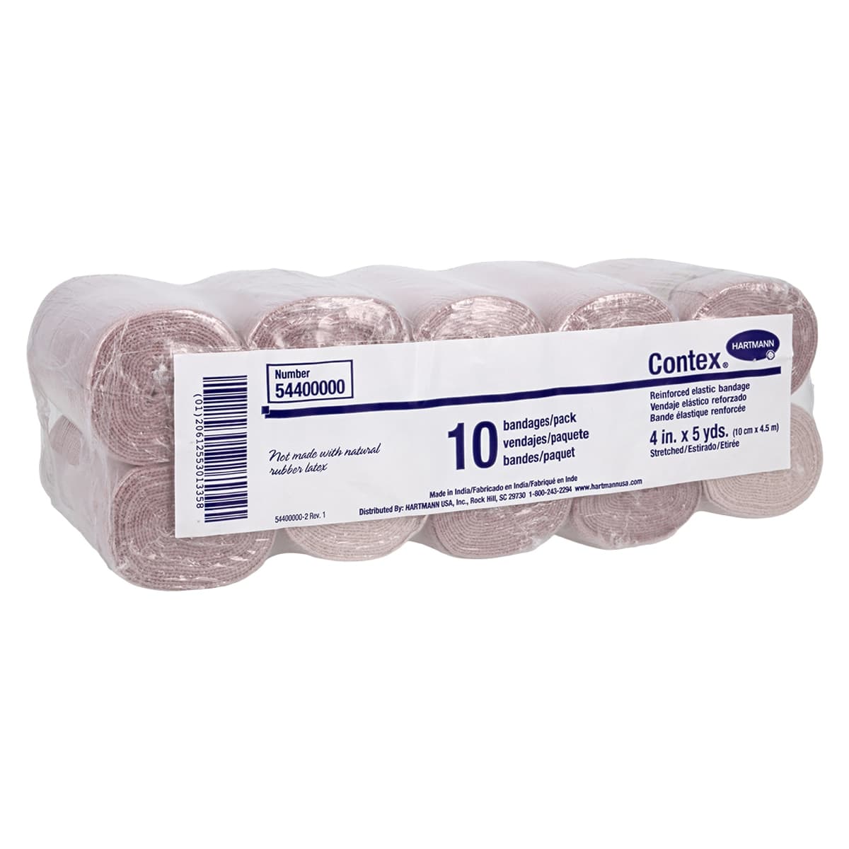 Novaplus Elastic Bandage Woven 4" x 5 yd, Non-Sterile, with Clips, 10/Box thumbnail 4