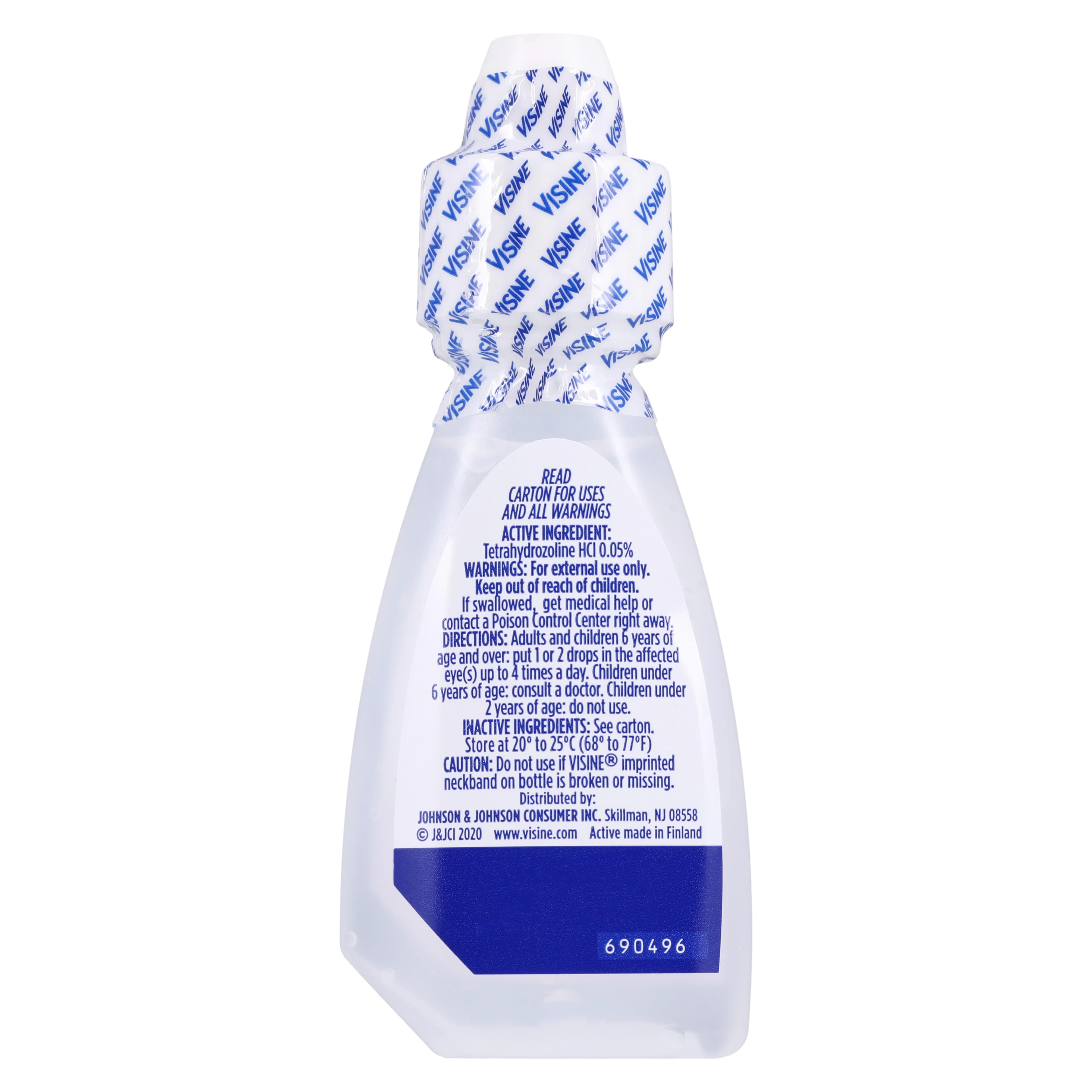 Visine Itch & Redness Relief Eye Drops, 0.5 oz Squeeze Bottle thumbnail 3