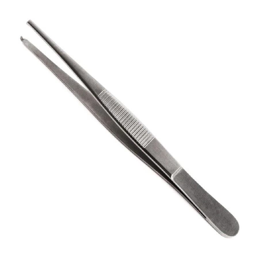 Sklar Instruments Econo Tissue Forceps, Straight, 8", 1x2 Teeth, Sterile, 25/Case - Forceps Tissue Econo Sterile F - Image 1