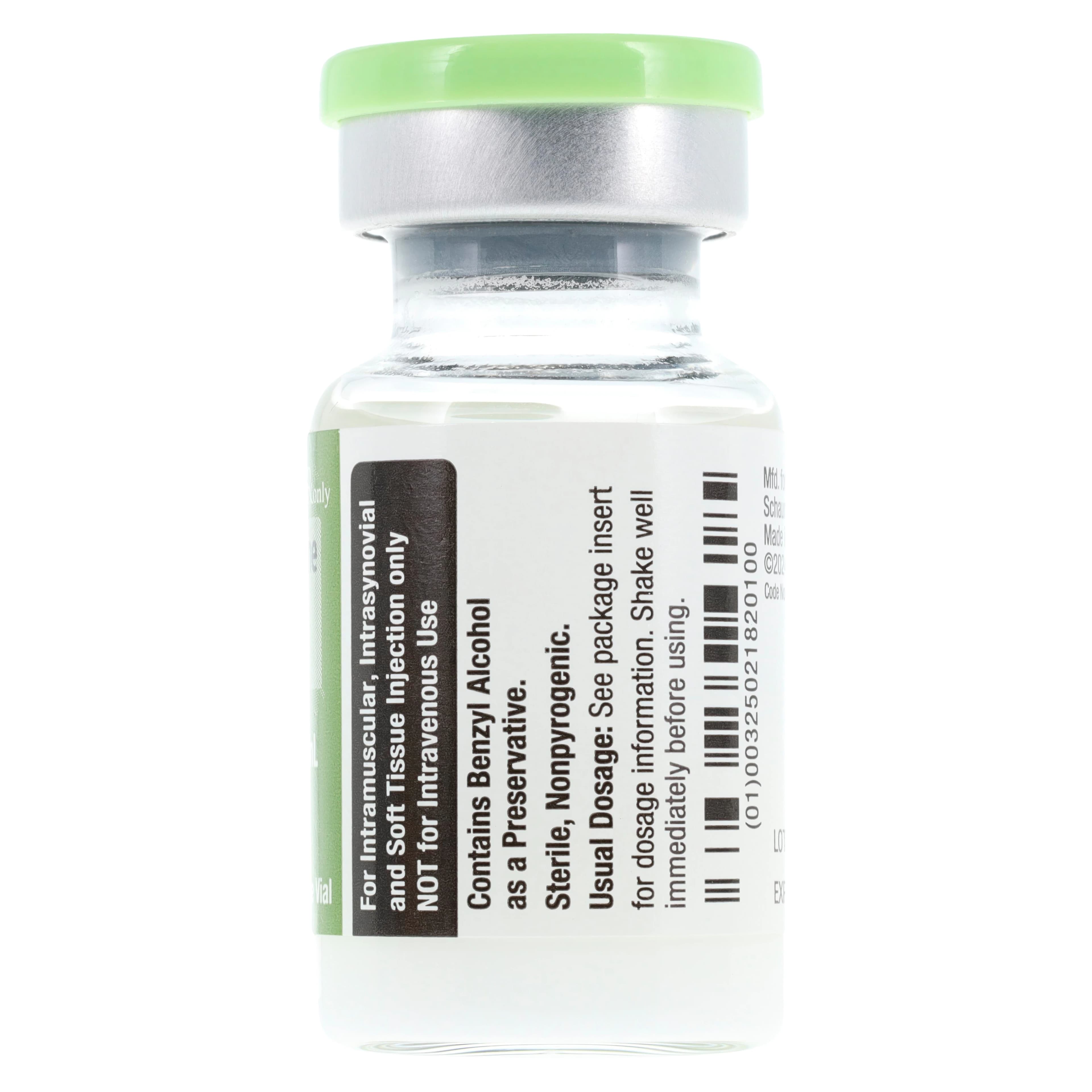 Methylprednisolone Acetate Injection, 40 mg/mL, 10 mL Multi-Dose Vial, Sagent Pharmaceuticals thumbnail 4