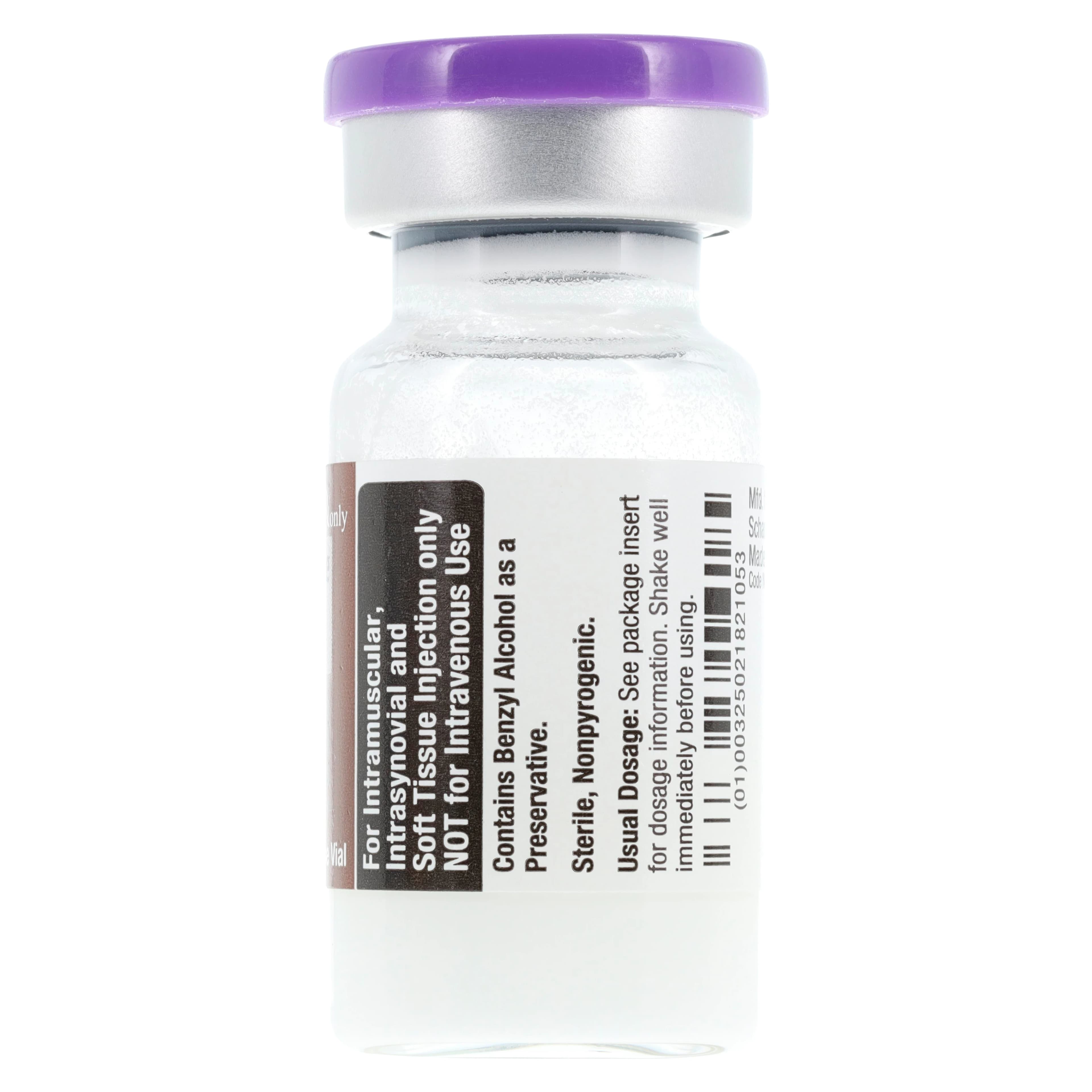 Methylprednisolone Acetate Injection 80 mg/mL, Multi-Dose Vial, 5 mL, Sagent Pharmaceuticals thumbnail 4