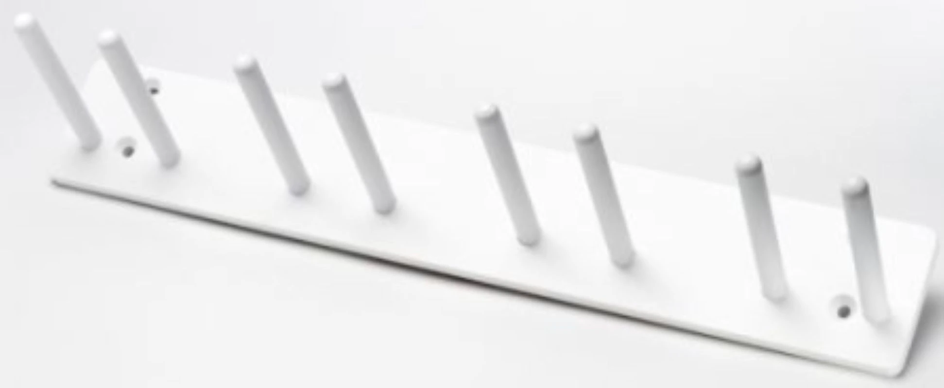 Wall Mount Apron Peg Rack, 19" x 4", Each - Rack Wall Mount Apron Peg 19x4 - Image 1