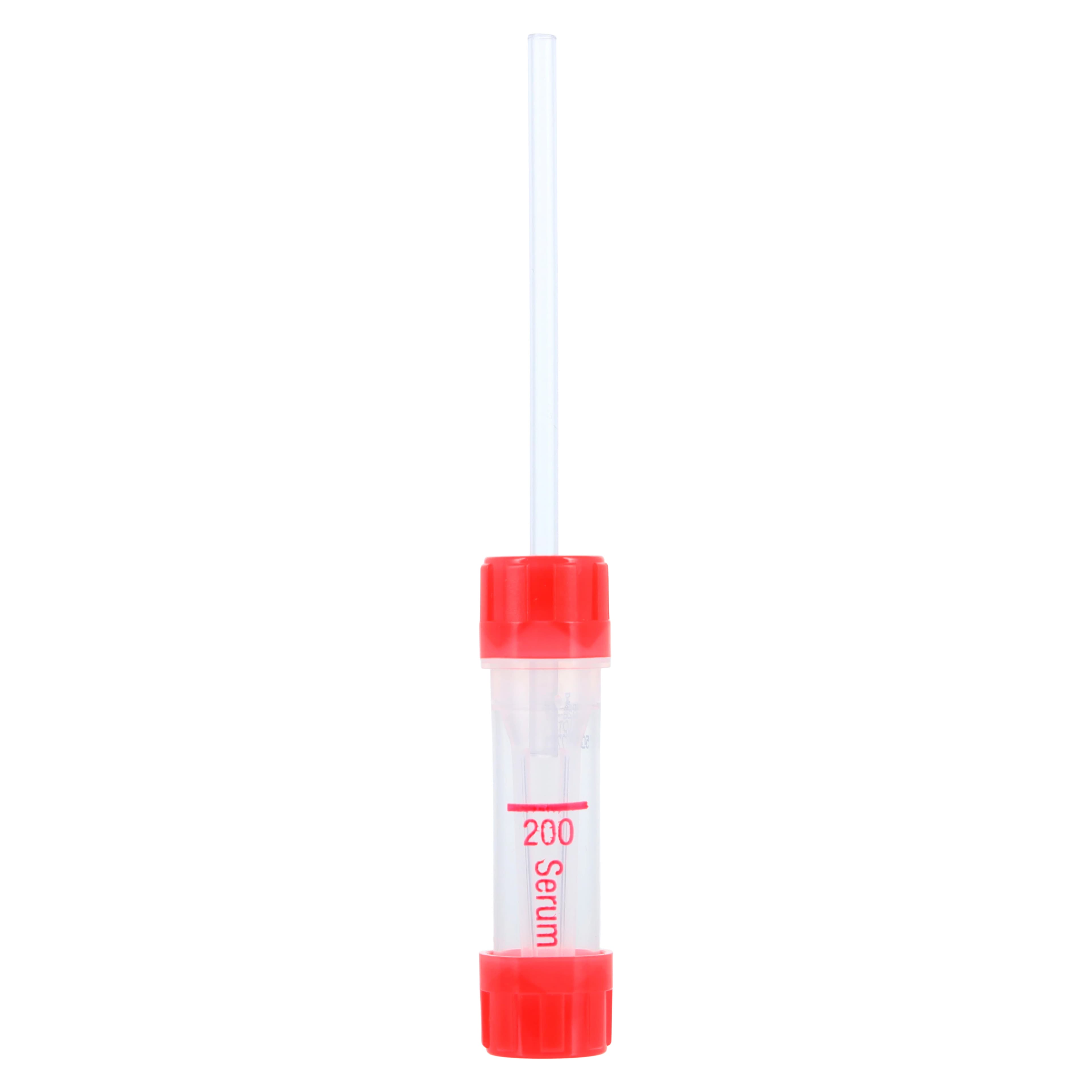 Sarstedt Microvette 200 Capillary Blood Collection Tube, Serum CAT, Red Cap, 200 µL, 1000/Case thumbnail 2