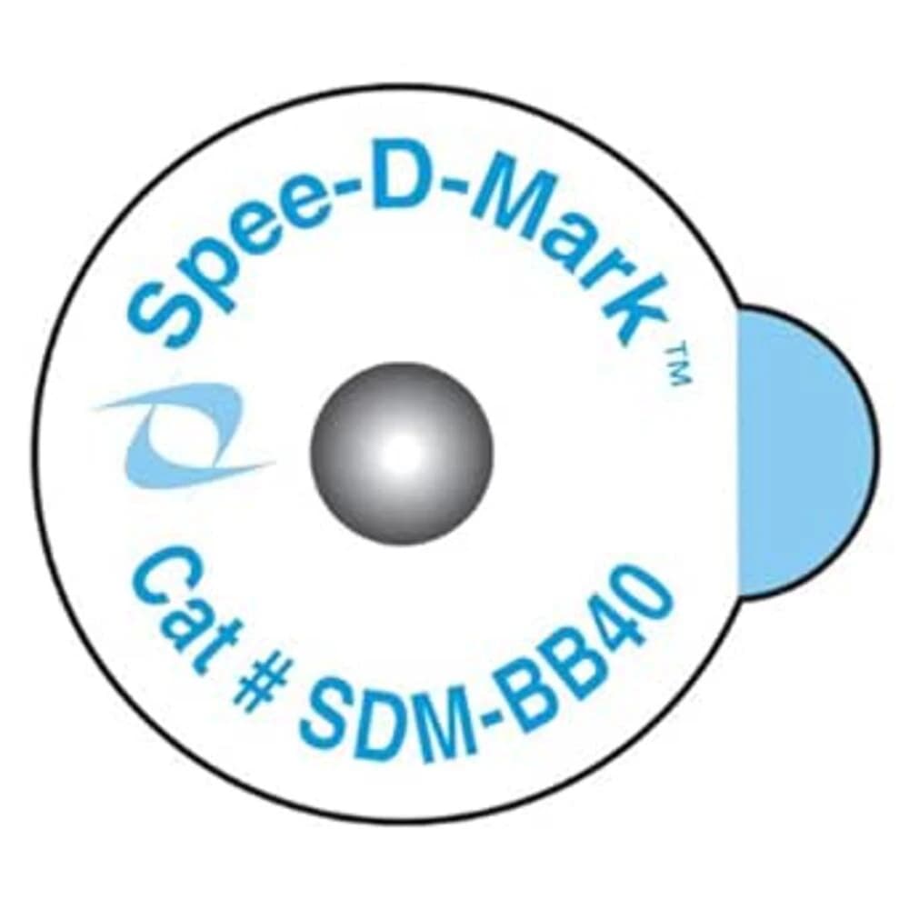 Spee-D-Mark Radiology Marker Nipple, 50/Box - Marker Skin Spee-D-Mark Nipple - Image 1