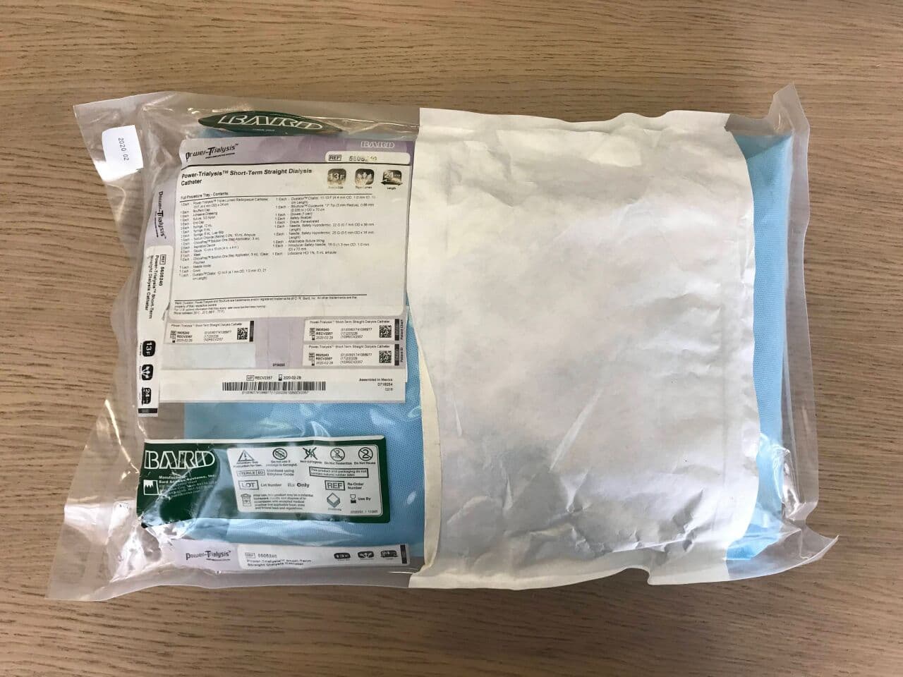 Bard Power-Trialysis Dialysis Catheter Tray - Dialysis Catheter Tray Str - Image 1