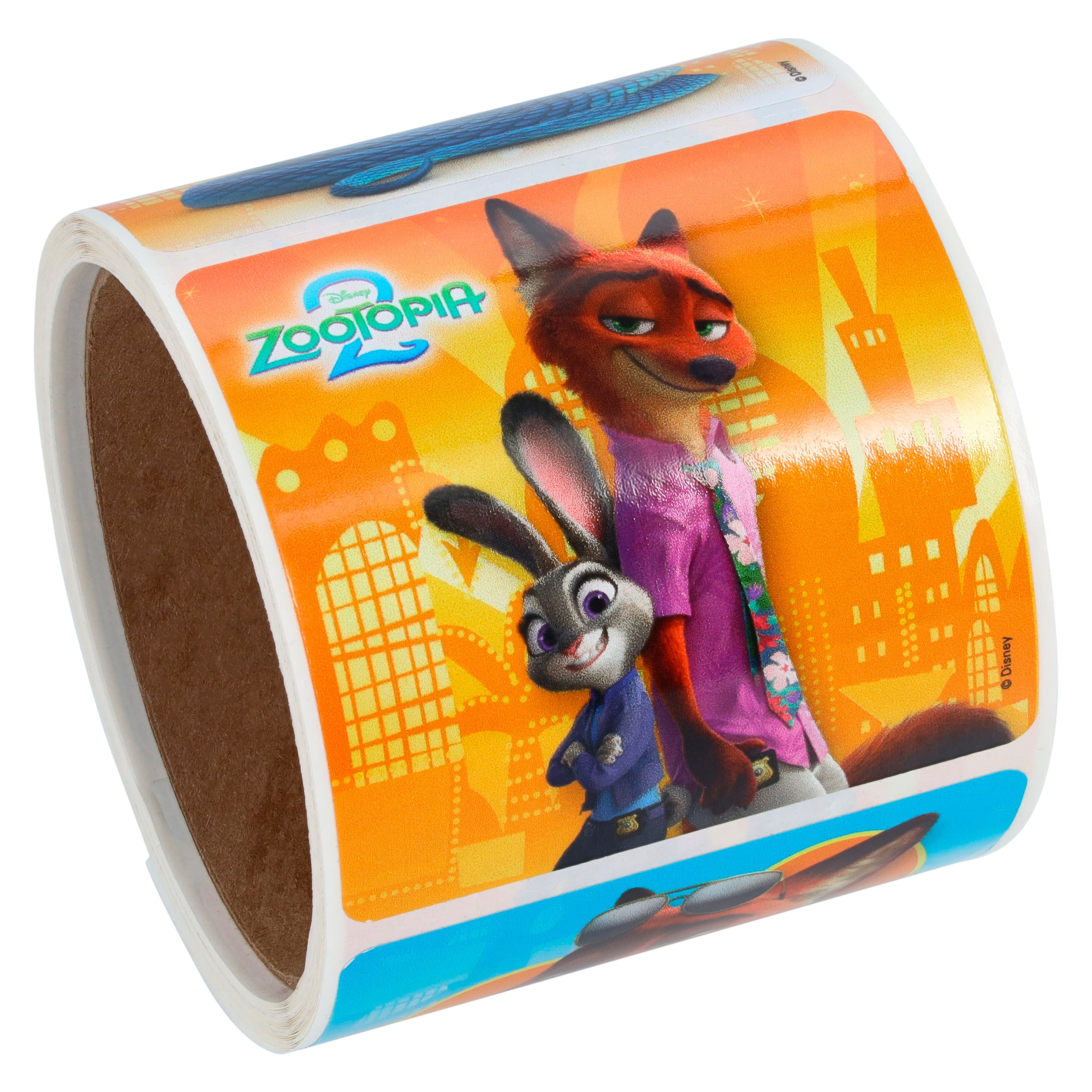Disney Zootopia 2 Assorted Stickers, 2.5" x 2.5", 100/Roll, PS811 thumbnail 2