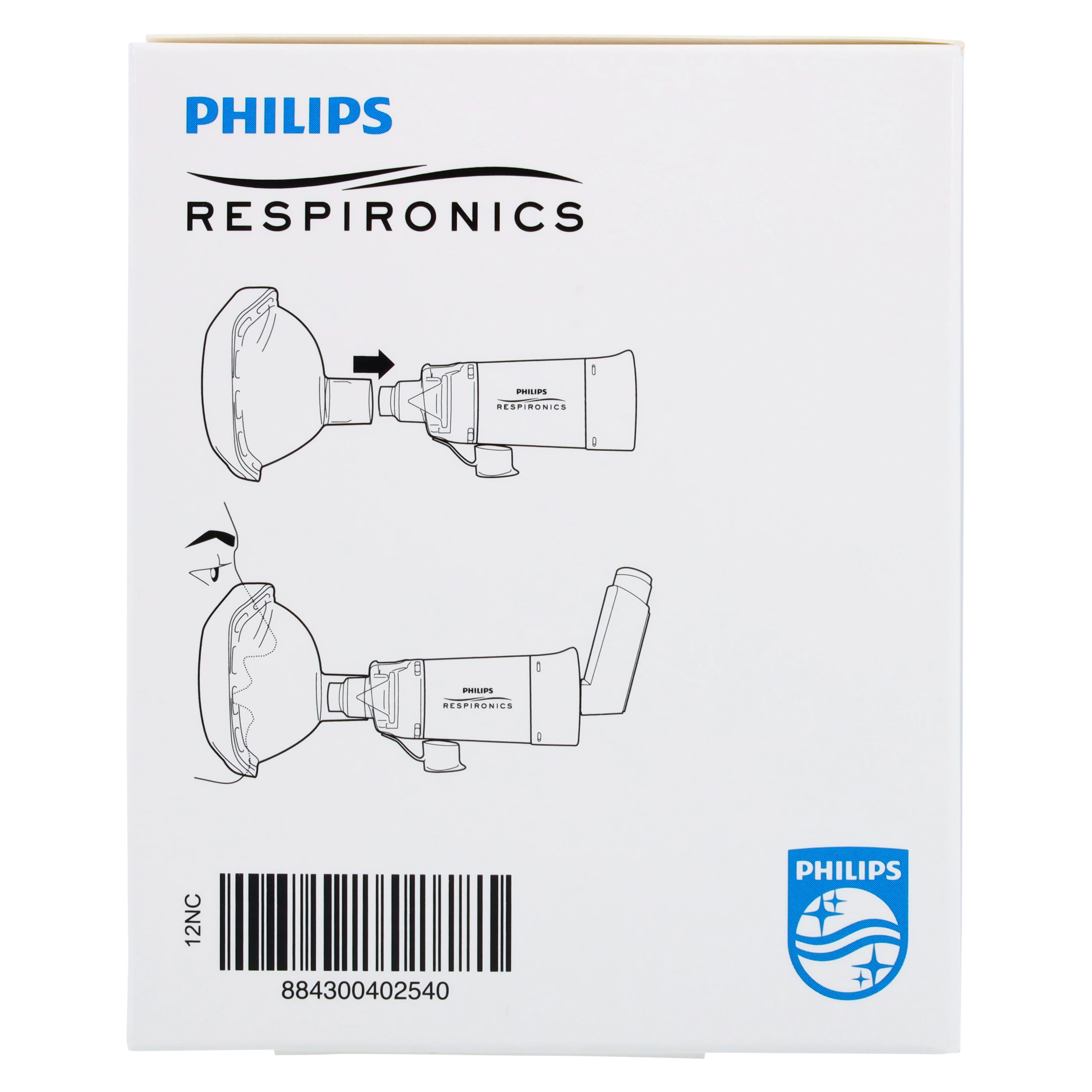 Medline LiteTouch Aerosol Mask, Large, 10/Case thumbnail 2