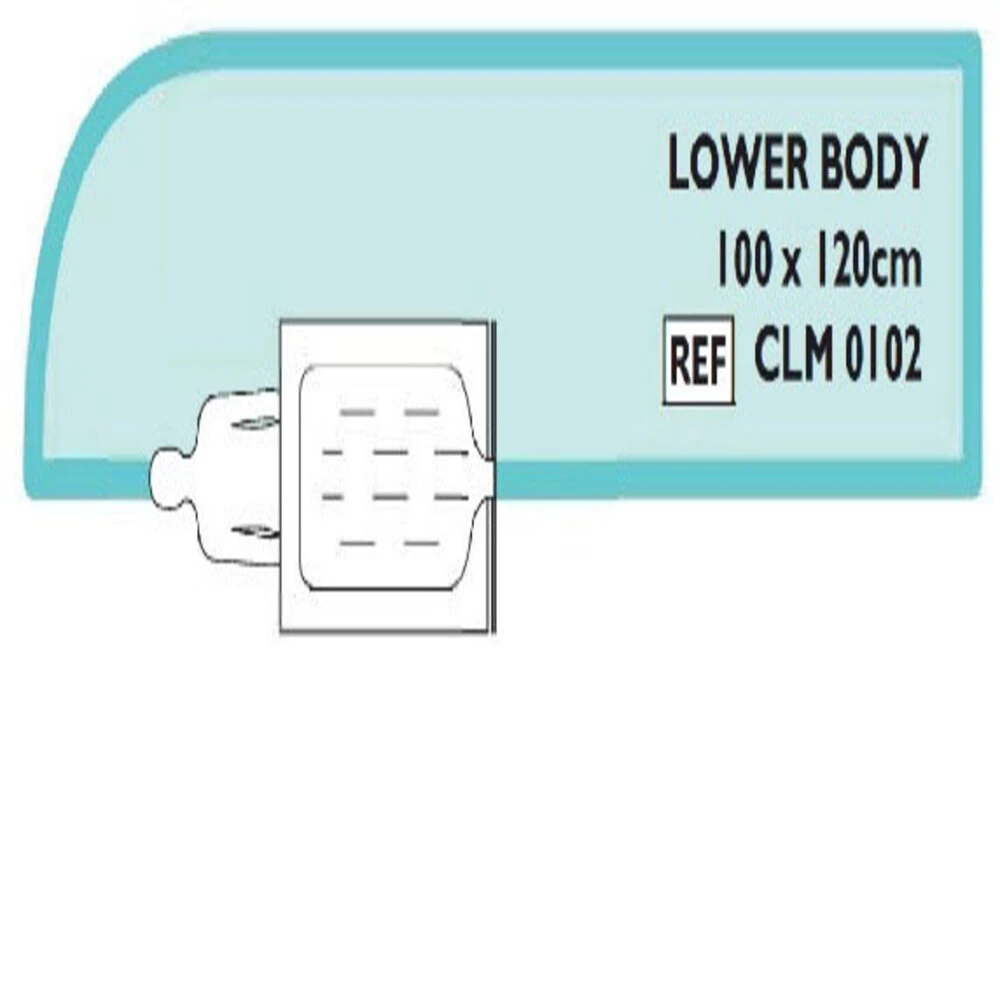 Care Essentials Warming Blanket, Lower Body, for Convective Patient Warming Machine, 30/Case - Blanket Warming Lower Body - Image 1