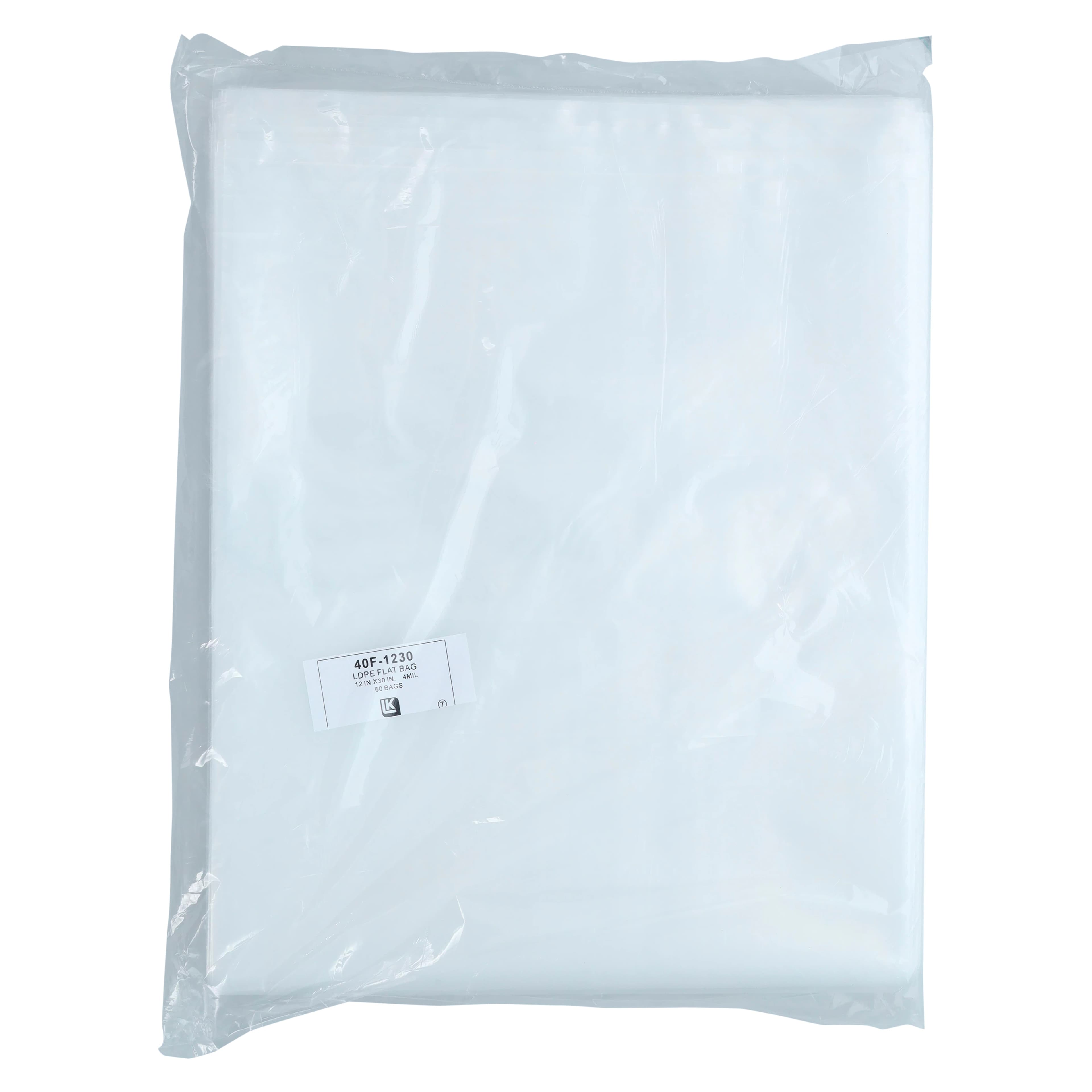 Low Density Flat Bag, 250/Case - Bag Flat Low Density - Image 1