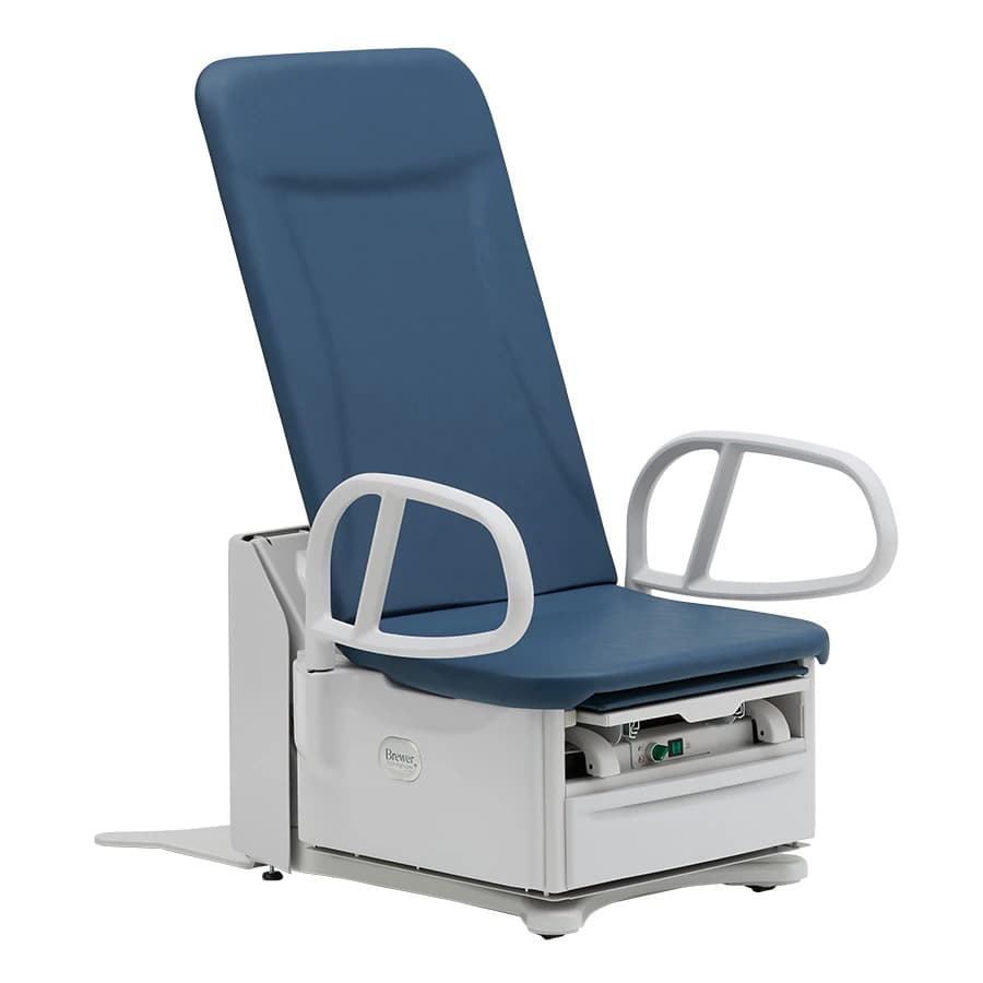 Brewer Flex 5700 High-Low PLUS Exam Table, Deep Sapphire, 17" ADA Compliant, 700 lb Capacity - Flex 5700 H/L Pls 17" ADA Comp - Image 1