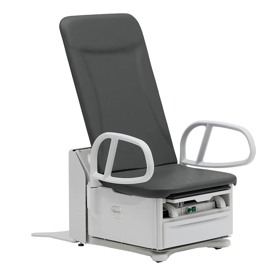 Brewer FLEX High-Low PLUS Exam Table, 17" ADA Compliant, Chateau Grey, 700 lb Capacity, Model 5701 - Flex 5701 H/L Pls 17" ADA Comp - Image 1