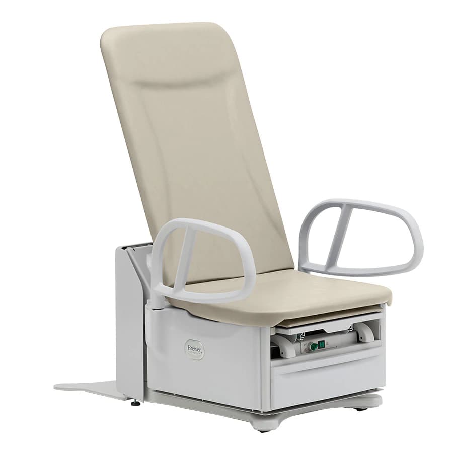 Brewer FLEX High-Low PLUS Power Exam Table, 17" ADA, Clamshell, 700 lb Capacity, Flex5801 - Flex5801 Pls H/L Pwr 17" ADA - Image 1