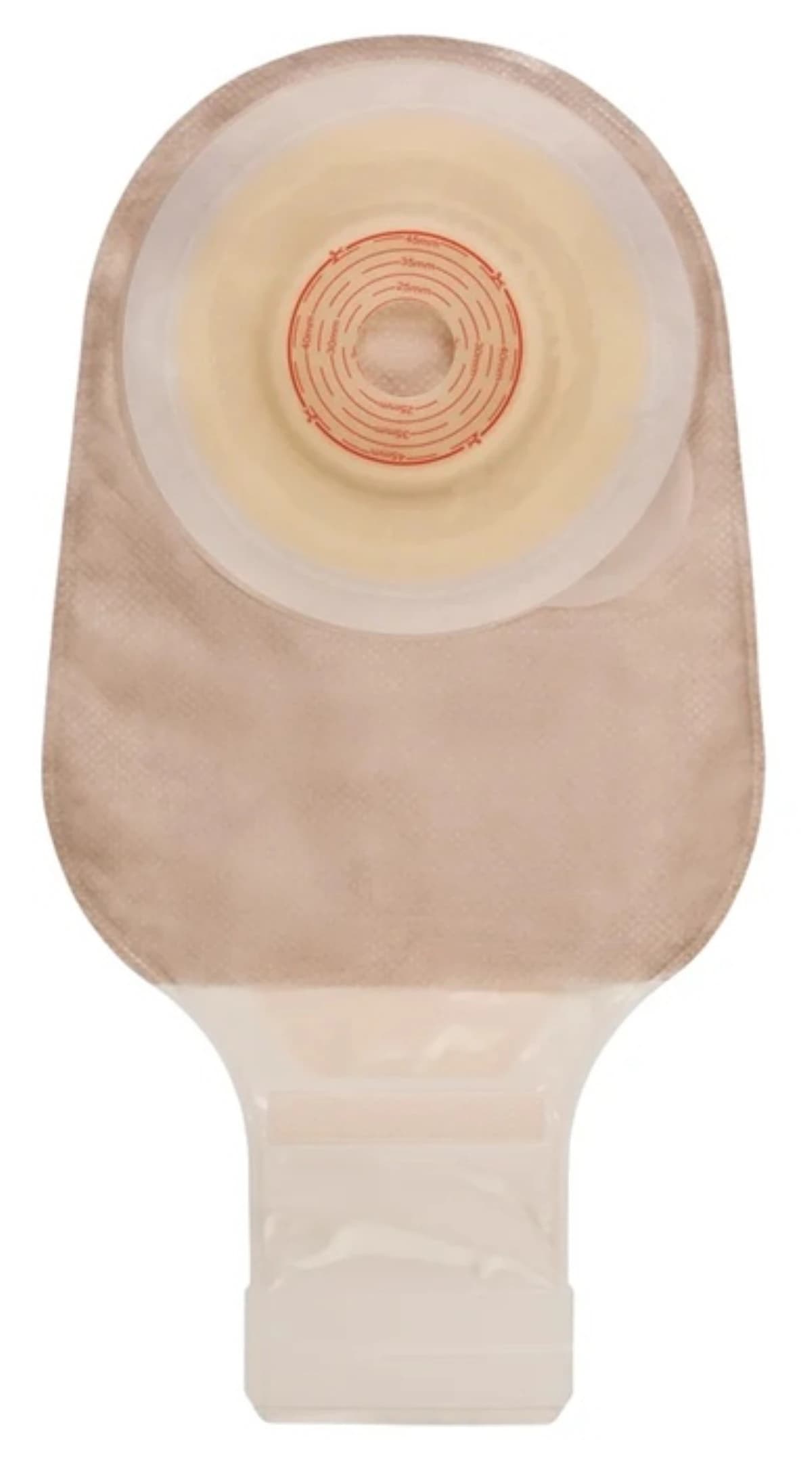 ConvaTec Esteem+ Drainable Ostomy Pouch, Soft Convex, Opaque, Cut-to-Fit, 15-40mm - Pouch Drainable Soft Convex - Image 1