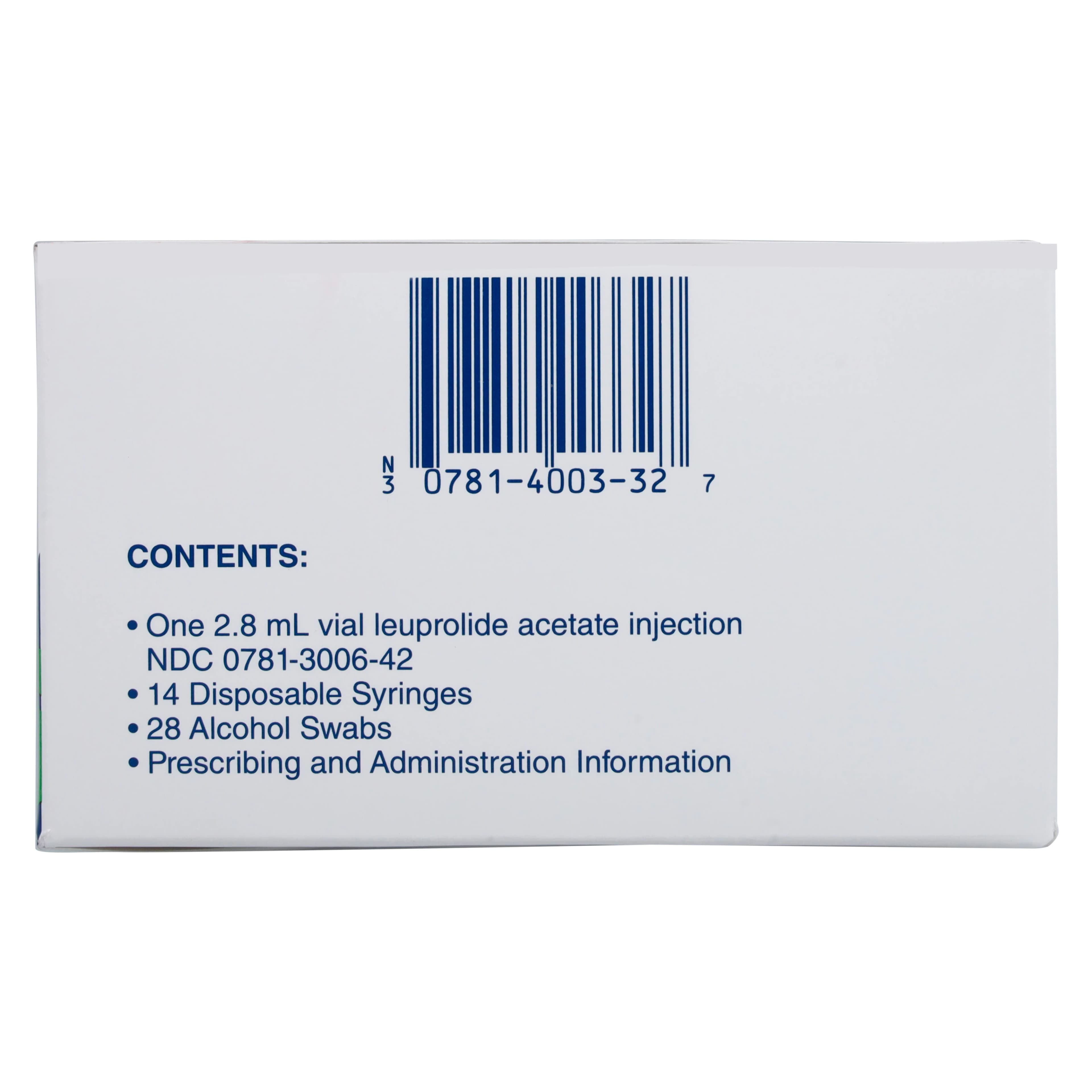 Leuprolide Acetate Injection 1mg/0.2mL, Multi-Dose Vial, 2.8mL, Sandoz thumbnail 12