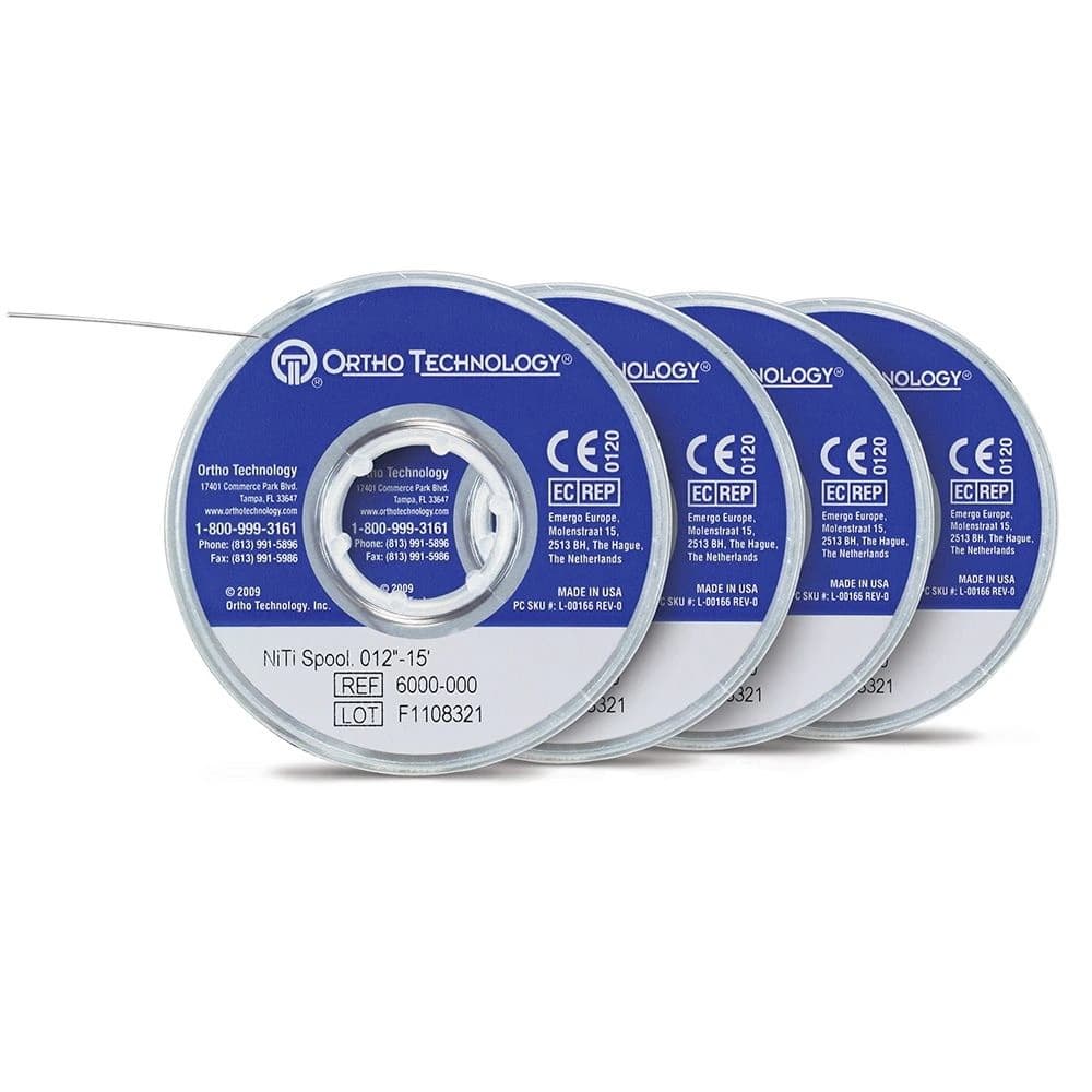 TruFlex Niti Spool 0.014 in, Nickel Titanium Archwire, 01KT8PD5C4G1PR16H1MMJH65DG - TruFlex Niti Spool 0.014 in - Image 1