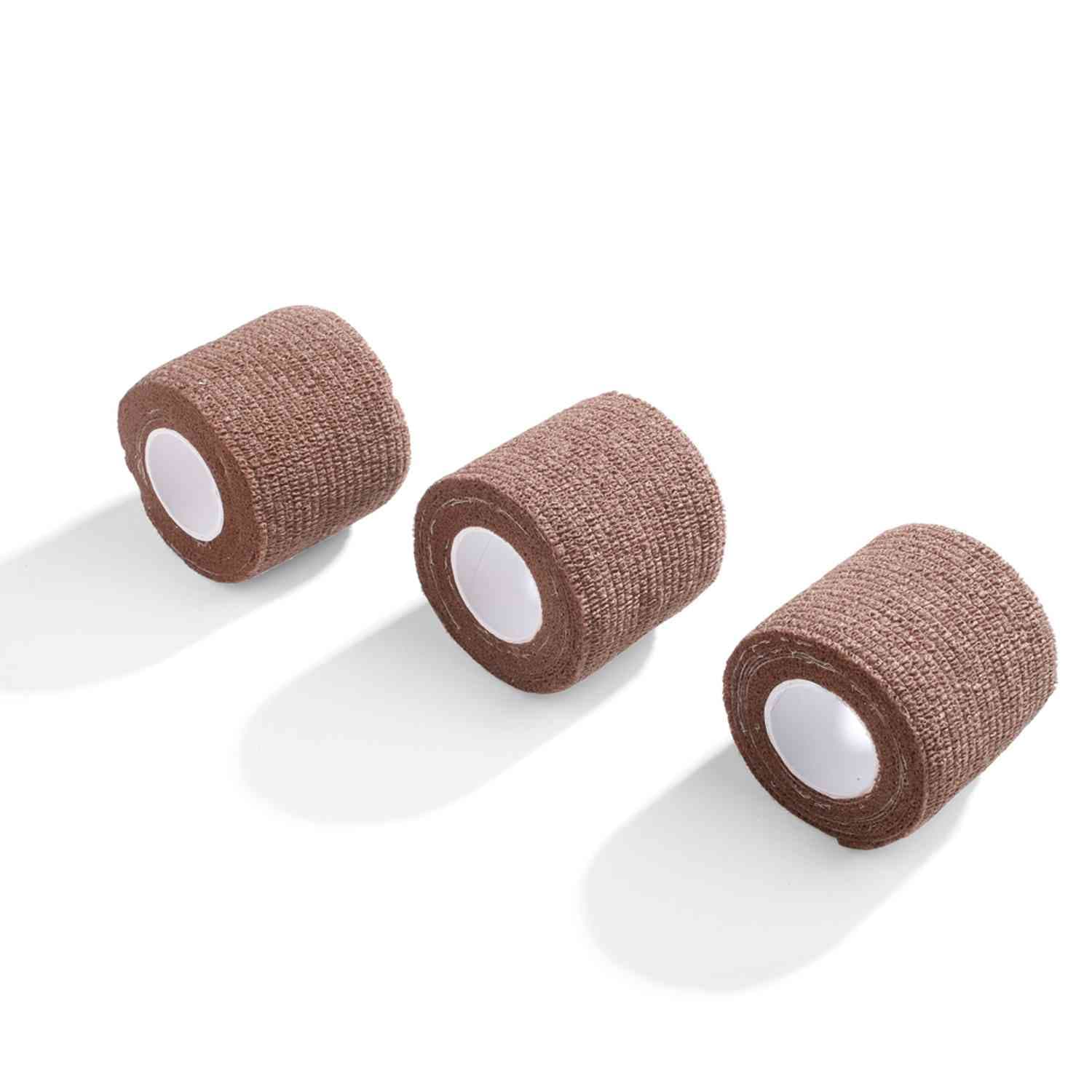 MediChoice Cohesive Bandage, 2" x 5 yd, Tan, Non-Sterile, 12/Box thumbnail 2