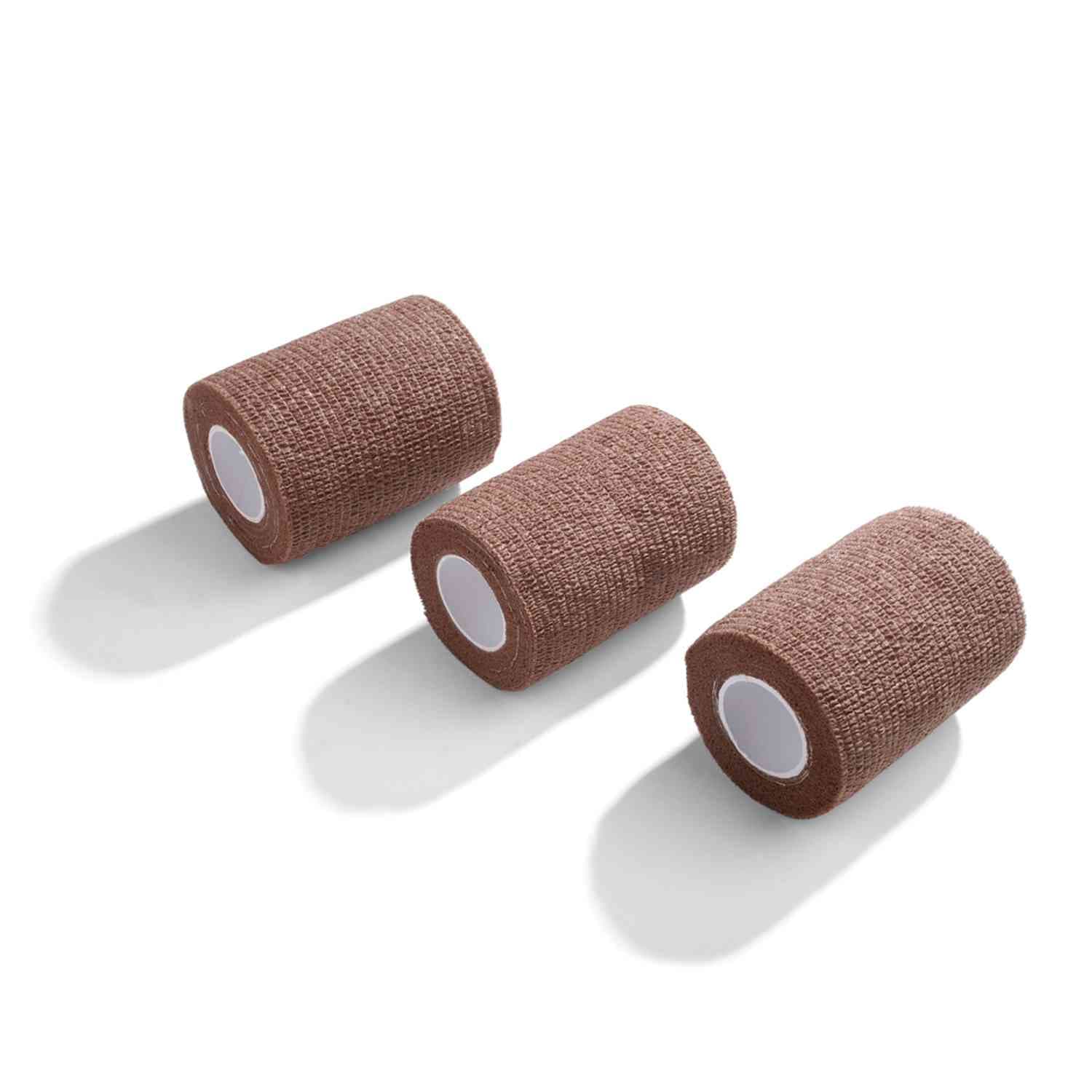 MediChoice Cohesive Bandage, 3" x 5 yd, Tan, Non-Sterile, Each thumbnail 2